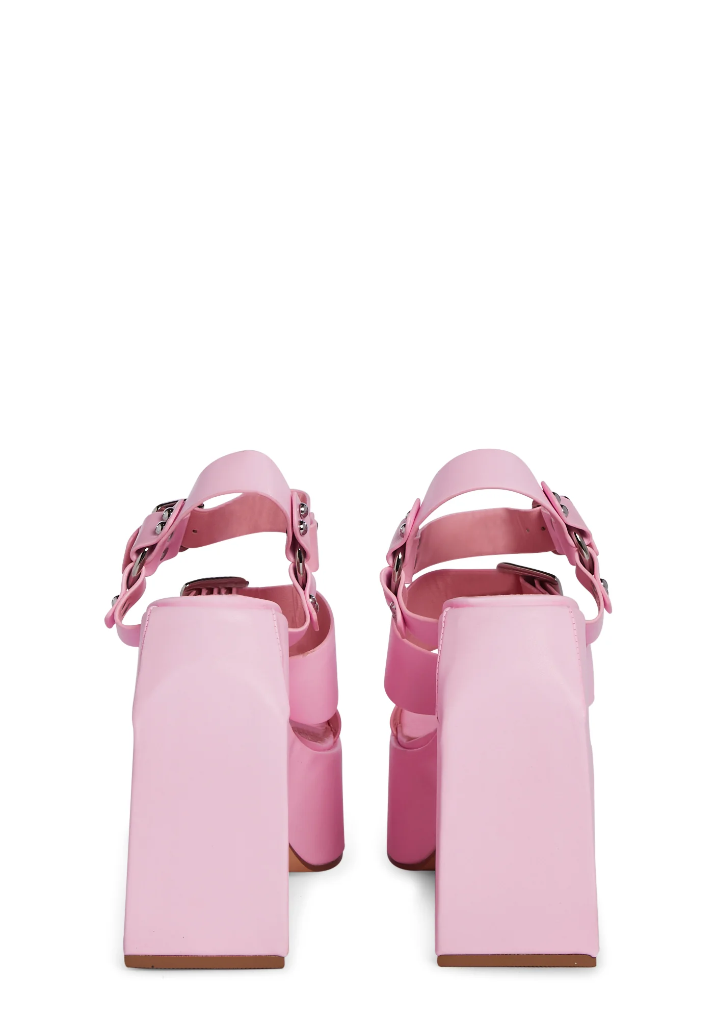 Khali Block Heels - Pink - Image 4