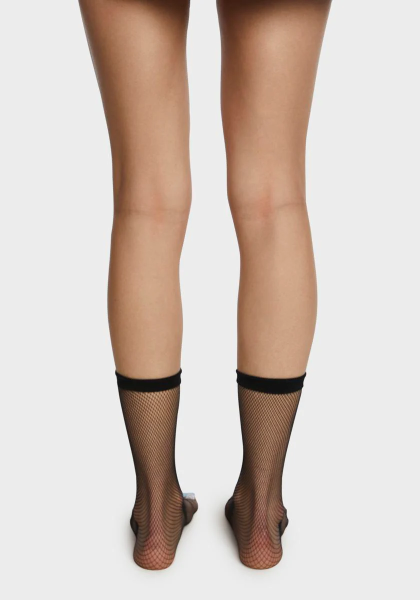 Kick Da Bucket Fishnet Socks - Image 2