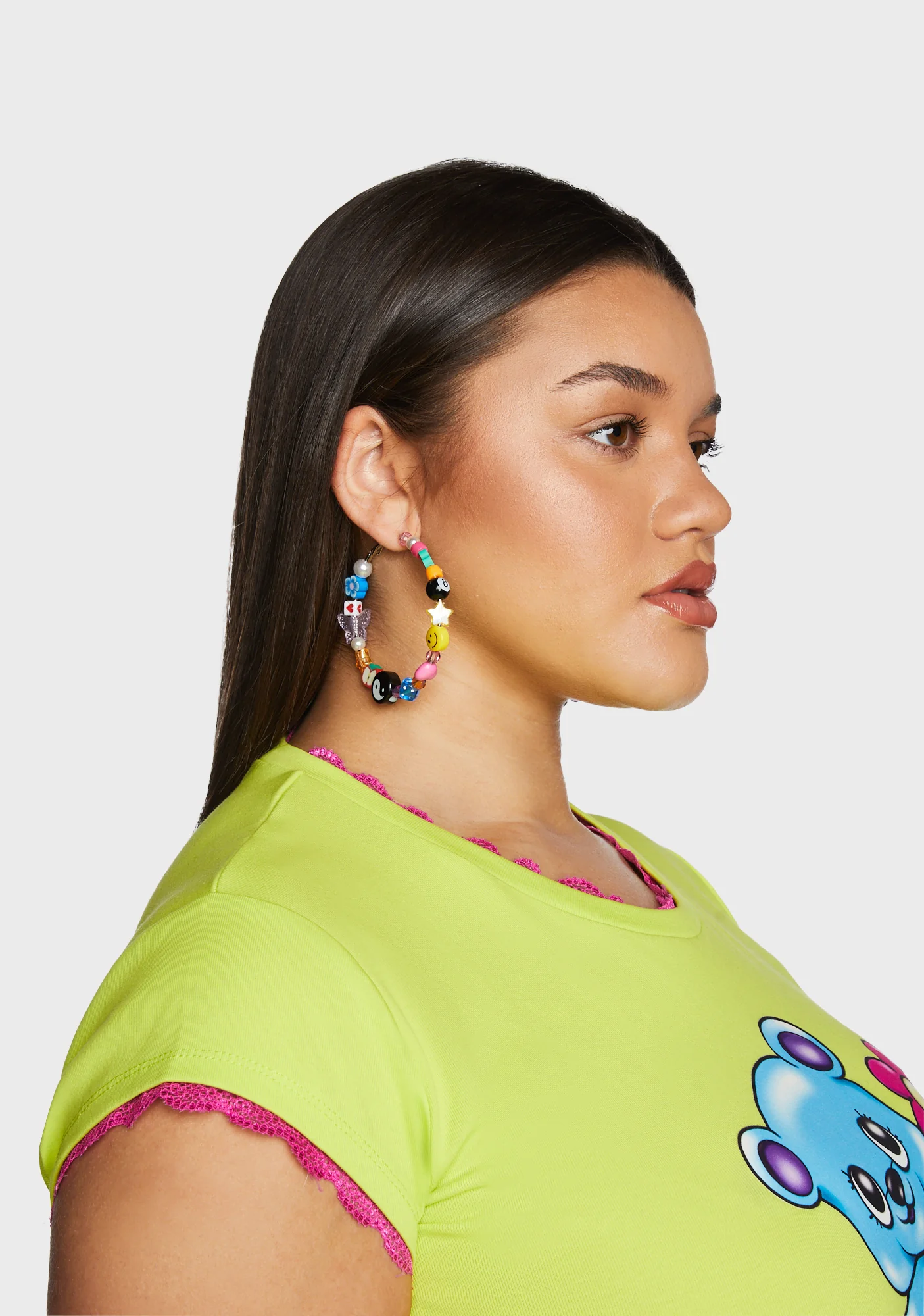 Kidding Around Hoop Earrings - Image 2