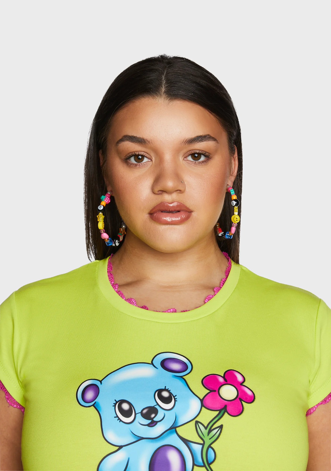 Kidding Around Hoop Earrings - Image 4
