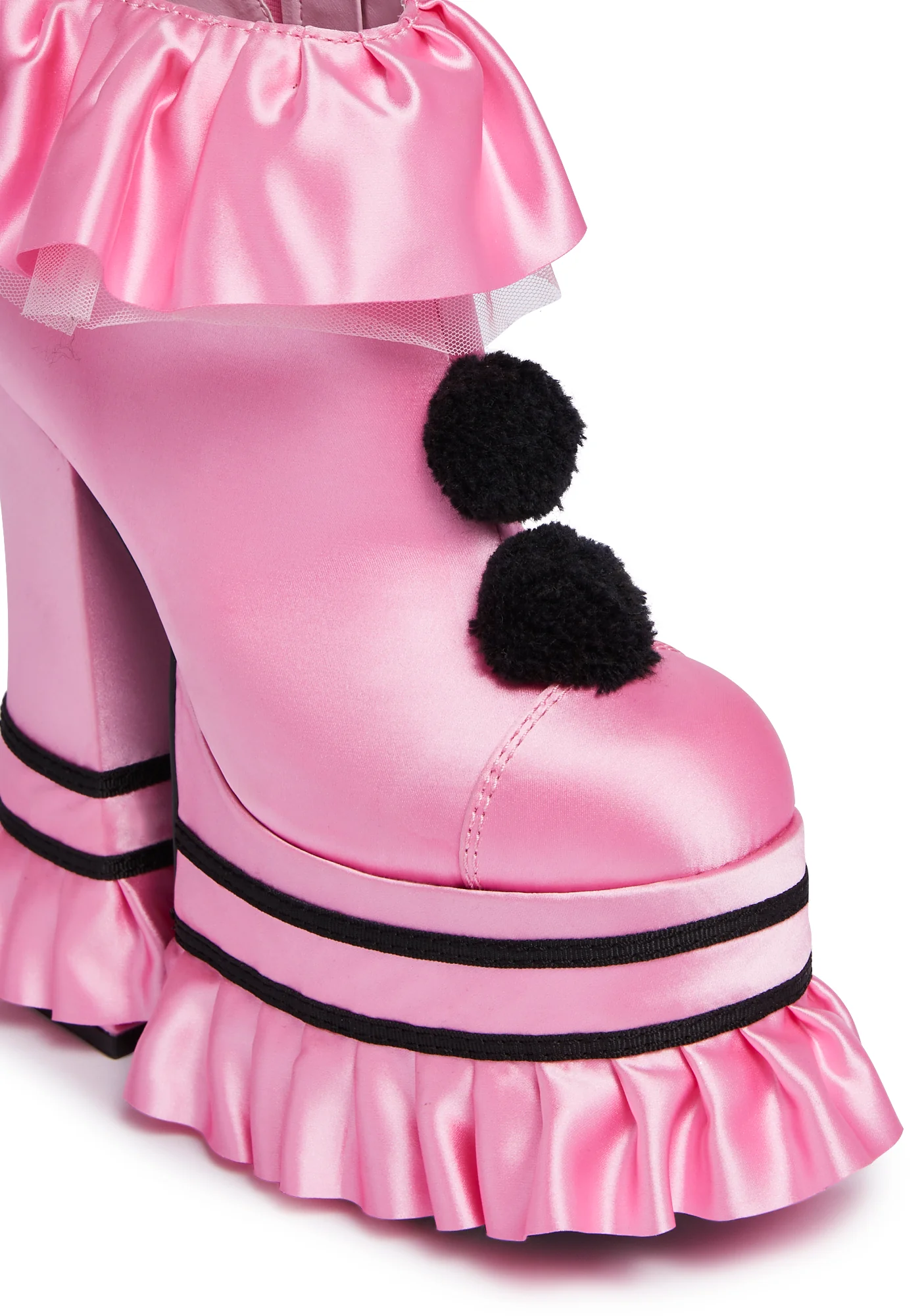 Killer Clown Platform Booties - Pink - Image 2