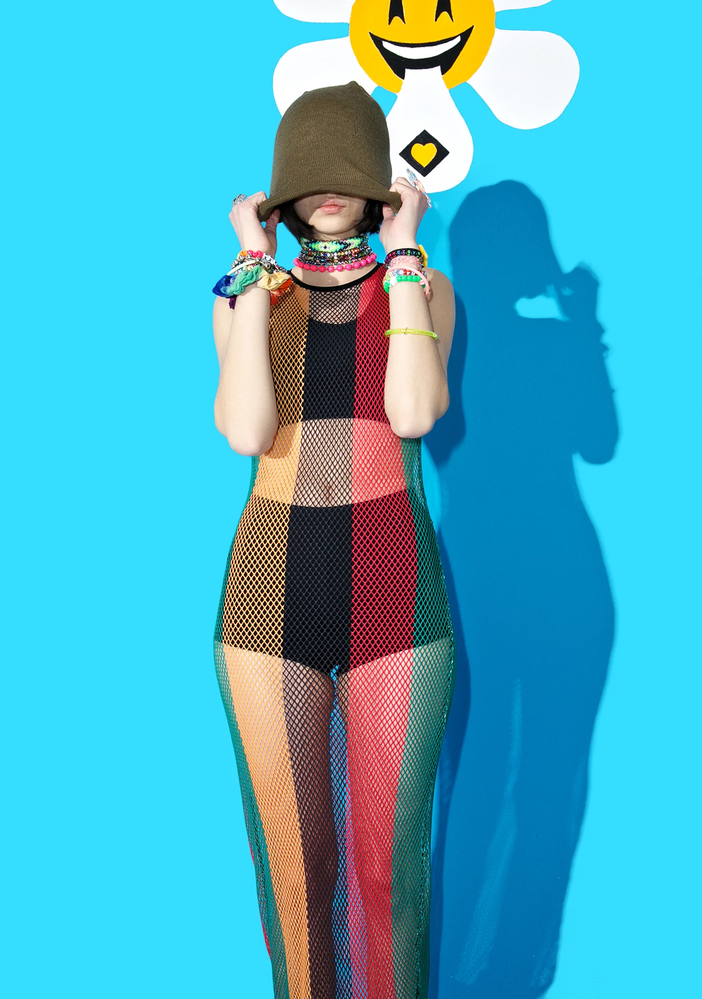Kingston Mesh Maxi Dress - Image 3