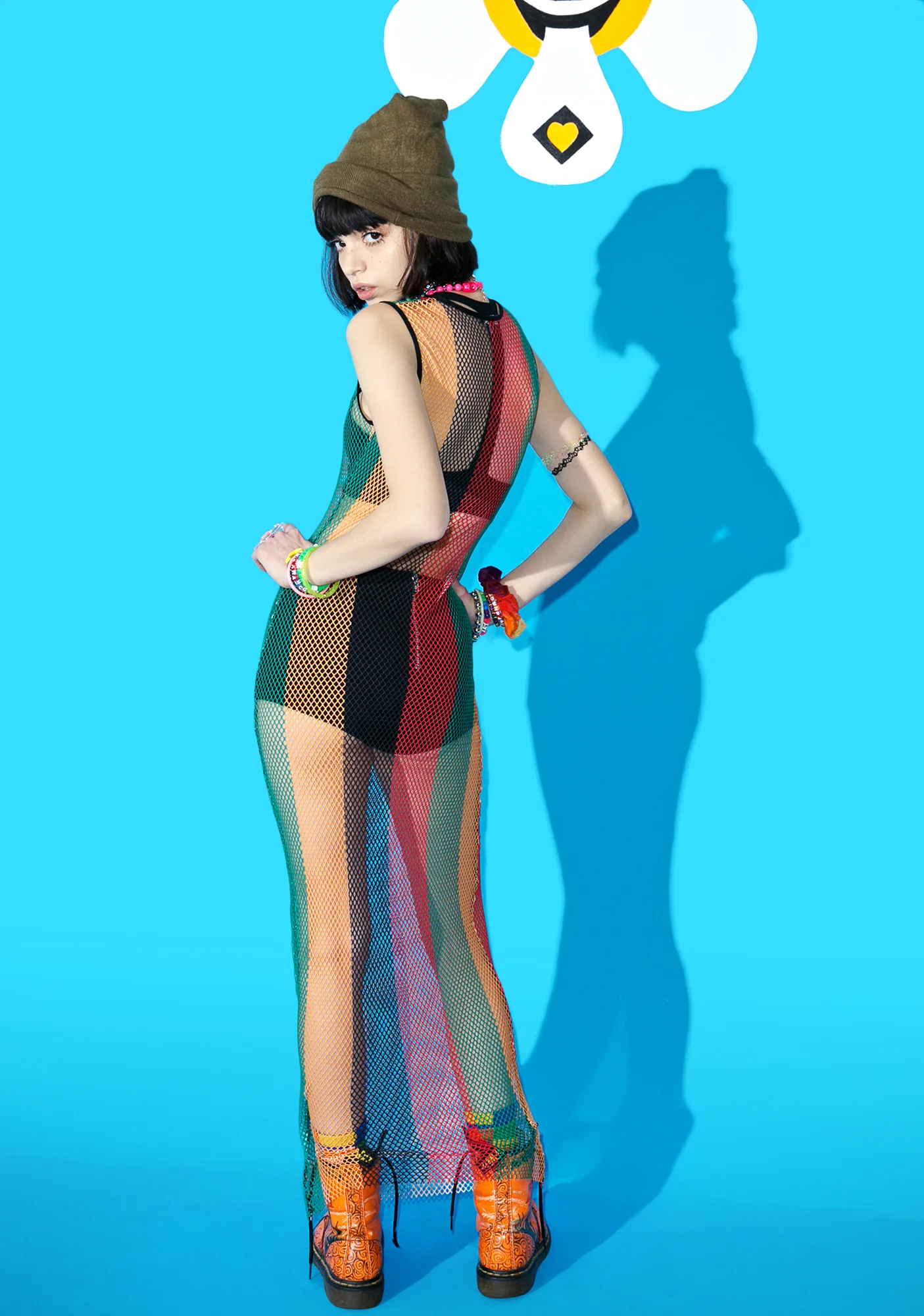 Kingston Mesh Maxi Dress - Image 4