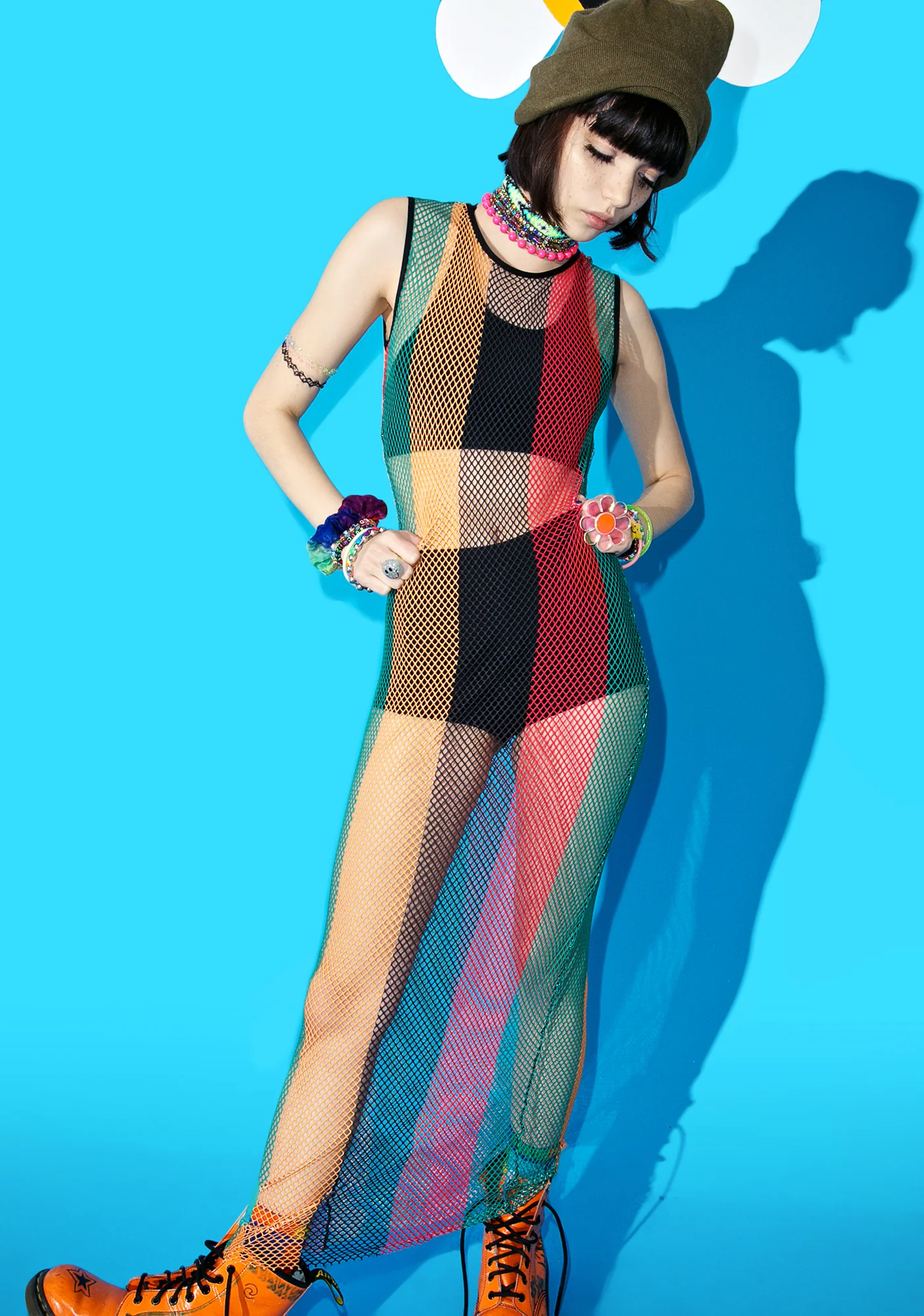Kingston Mesh Maxi Dress - Image 5