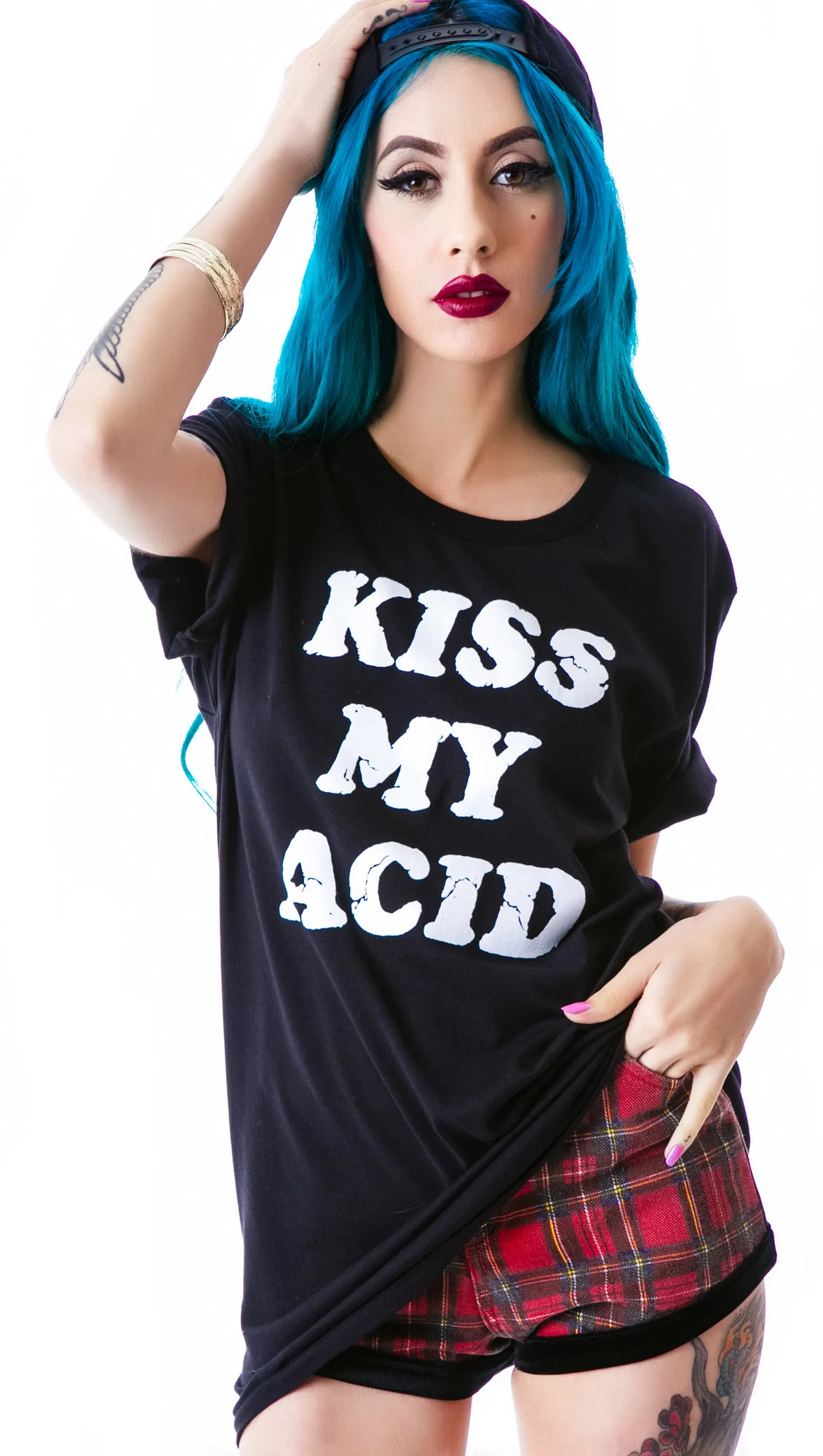 Kiss My Acid Tee - Image 4