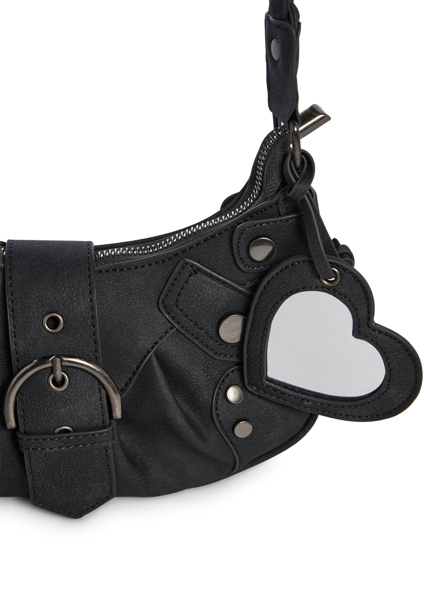 Kiss Shoulder Bag - Black - Image 5