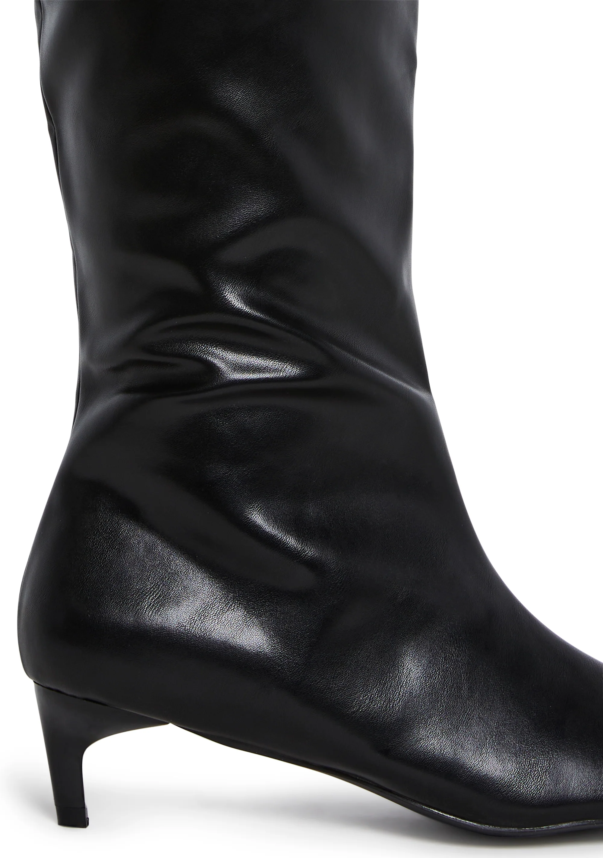 Elegant Tactics Knee High Boots - Black - Image 2