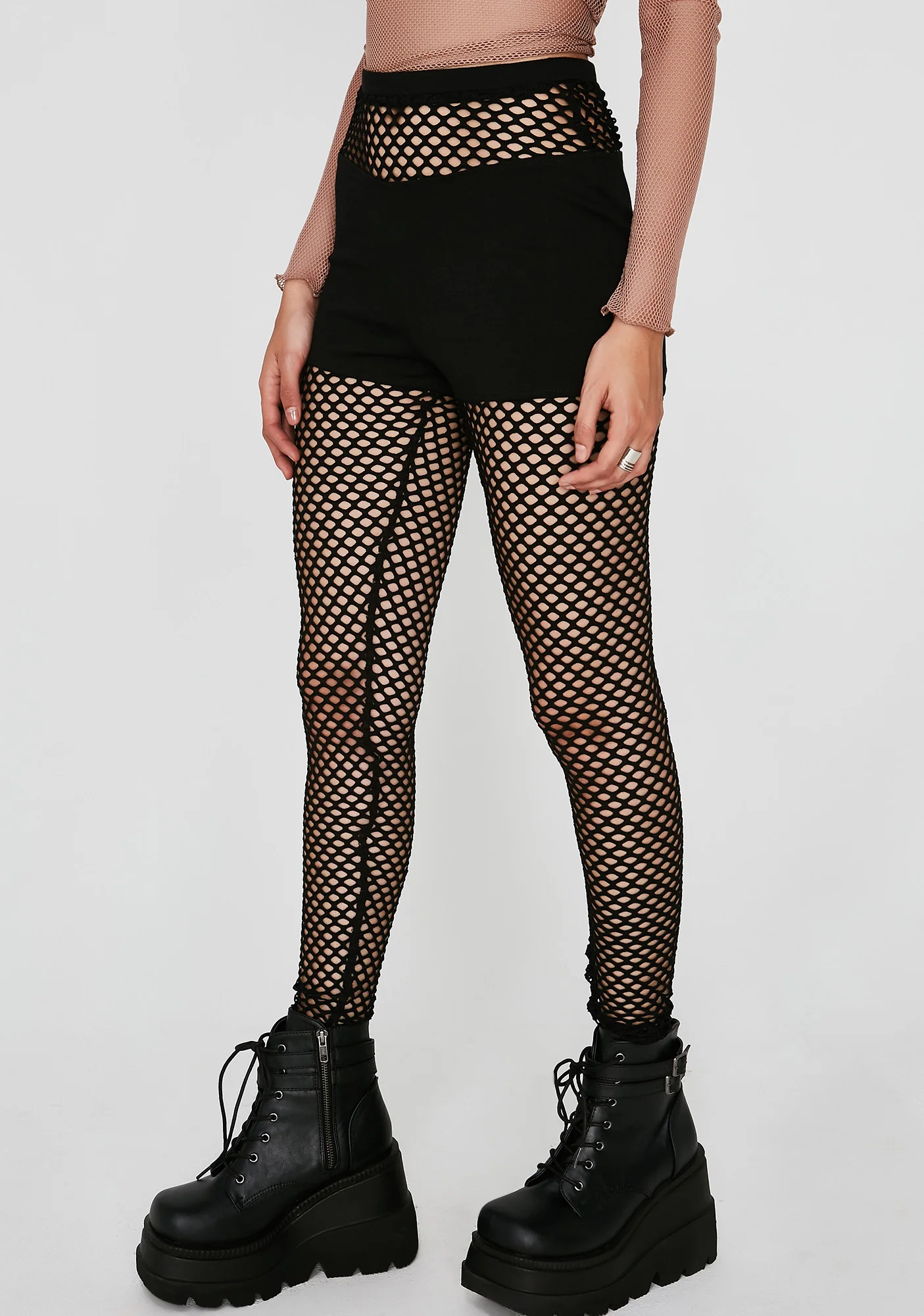 Kitty Show Ya Up Mesh Joggers - Image 5