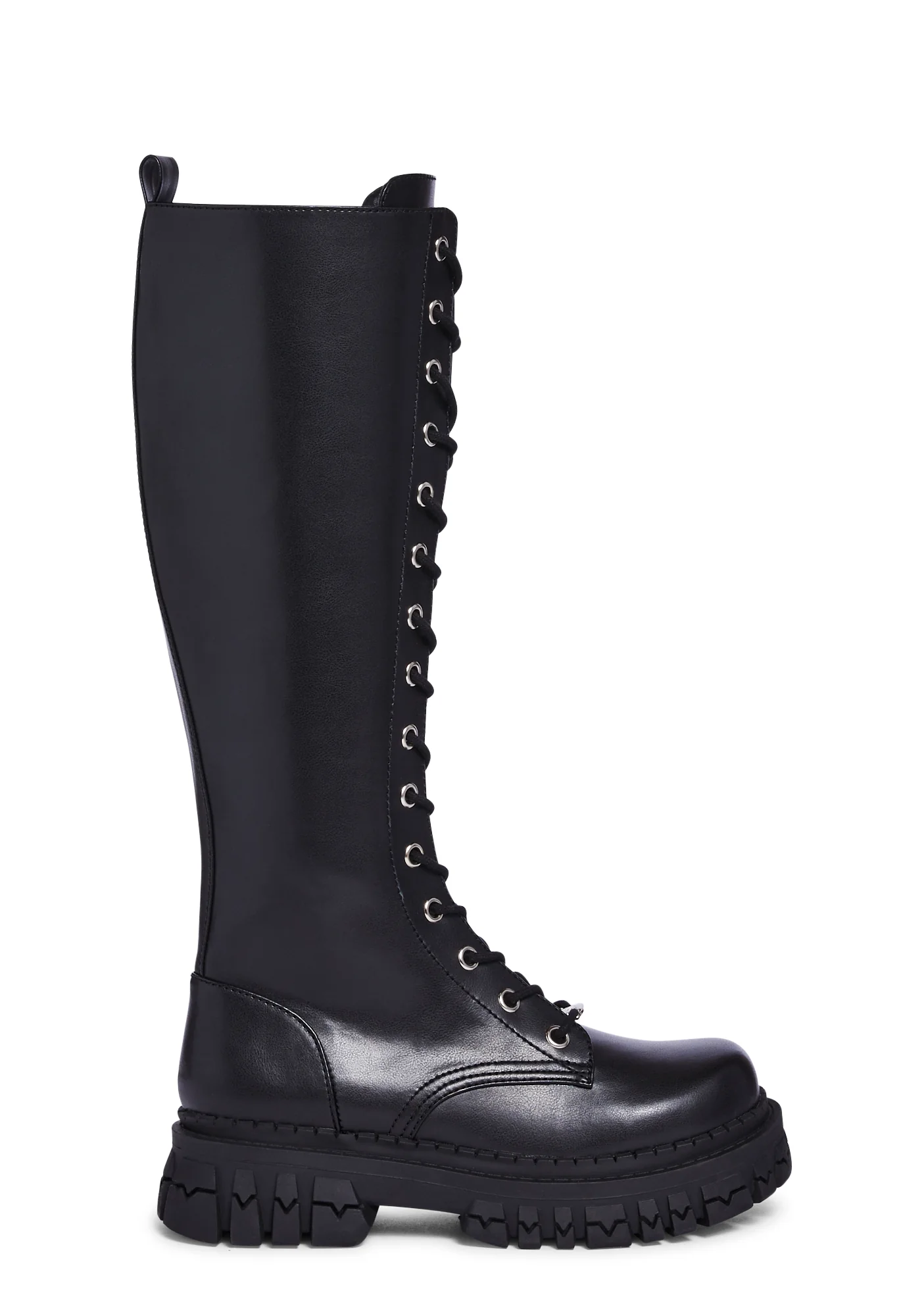 Teen Craft Knee High Boots - Black - Image 5