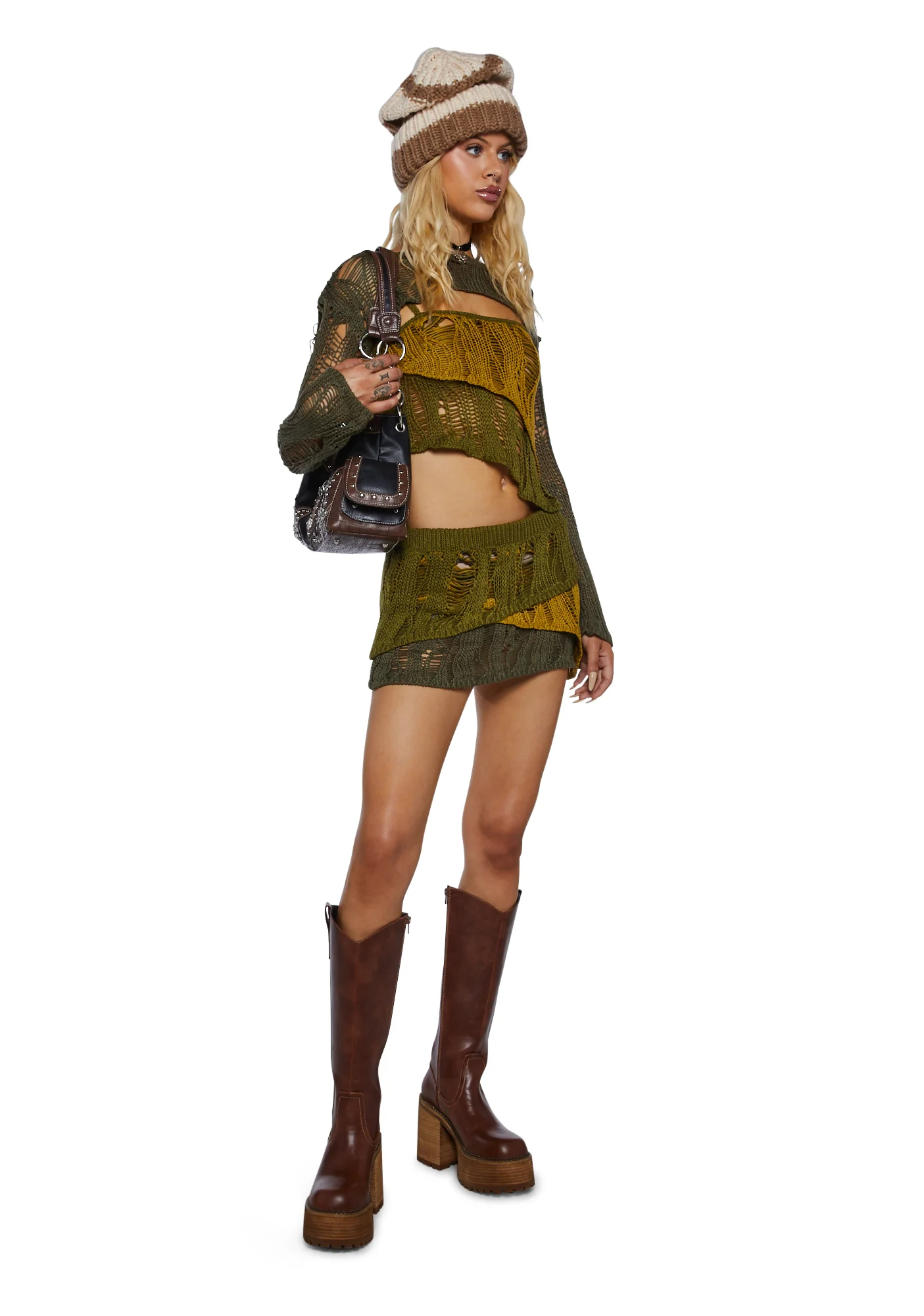 Knit Ivy Skirt - Image 2