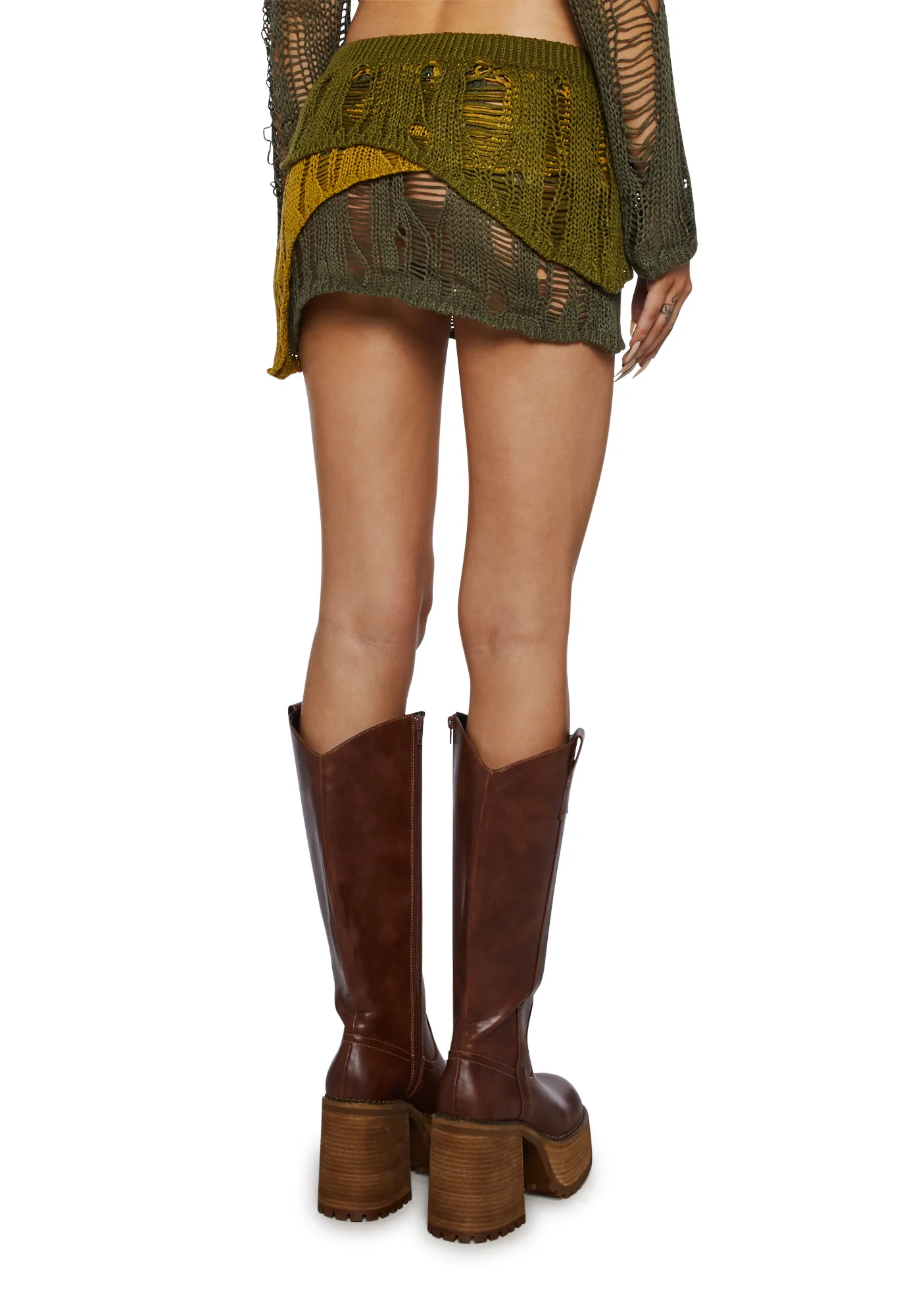Knit Ivy Skirt - Image 4