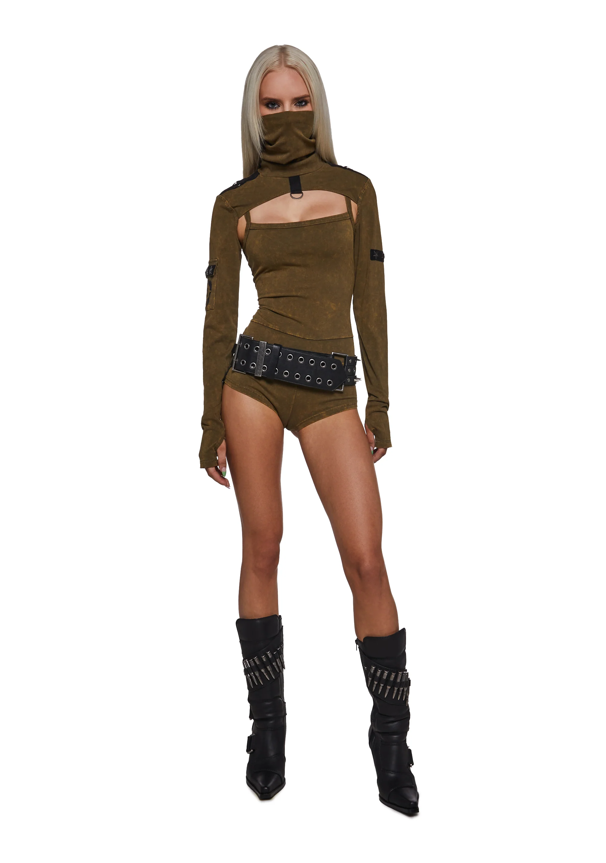 Outro Knit Romper And Shrug Set - Image 10
