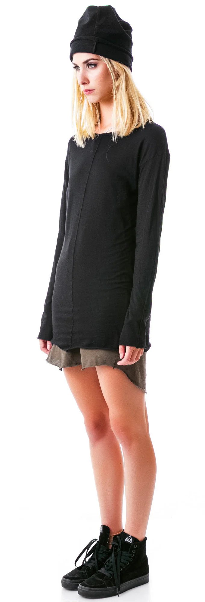 Knomad Long Sleeve Crew - Dark Green - Image 2
