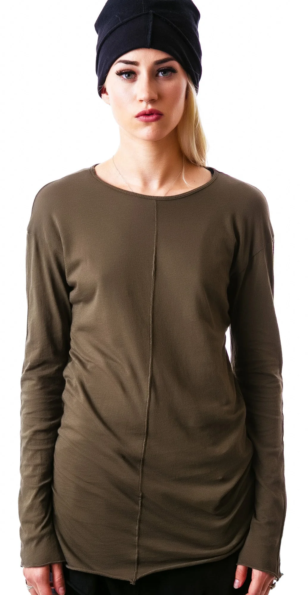 Knomad Long Sleeve Crew - Dark Green - Image 6