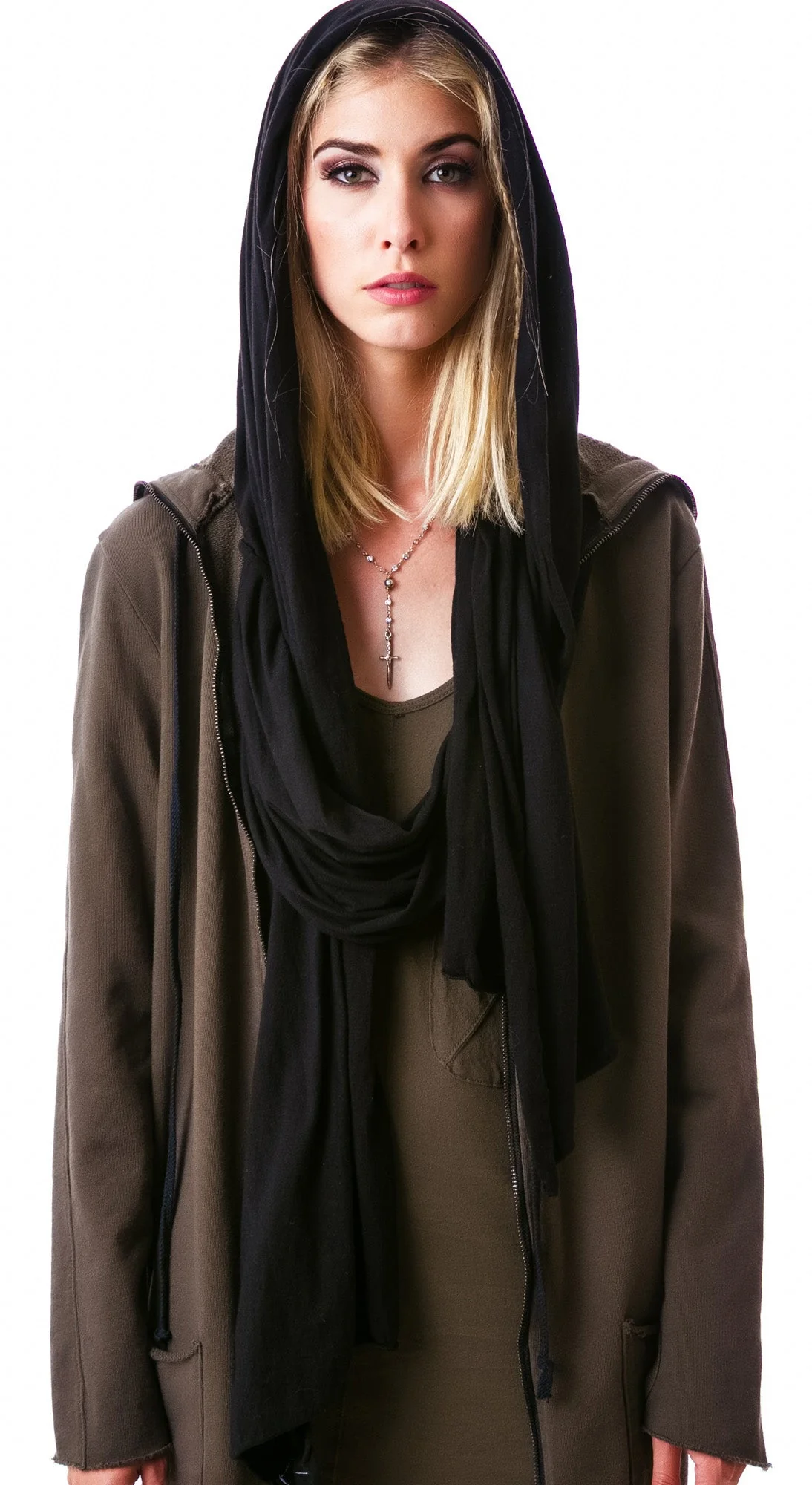 Knomad Scarf - Dark Green - Image 10