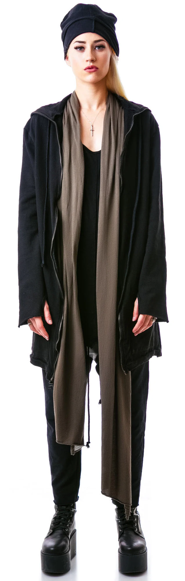 Knomad Scarf - Dark Green - Image 3