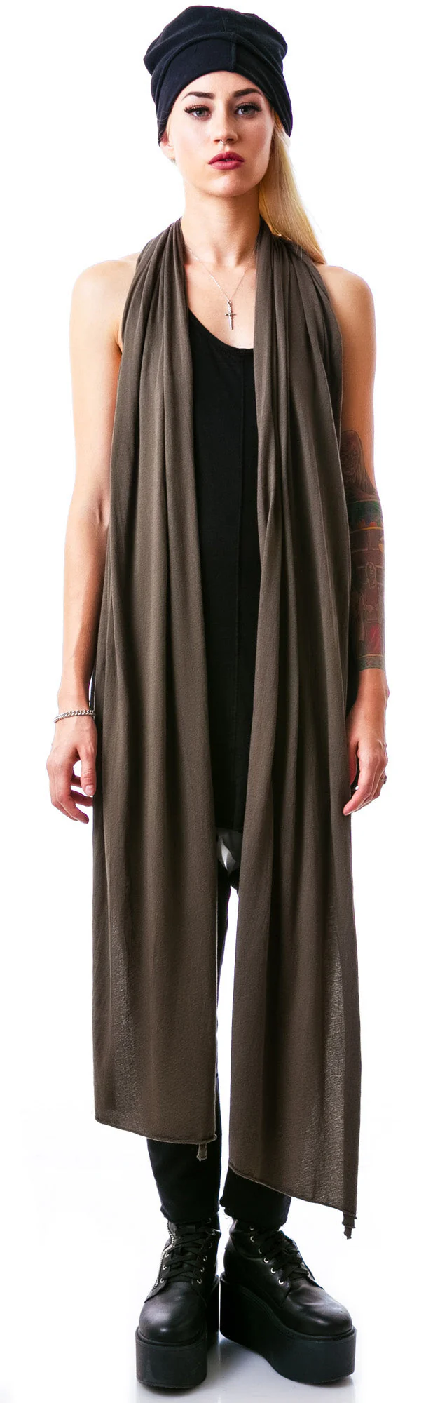 Knomad Scarf - Dark Green - Image 4