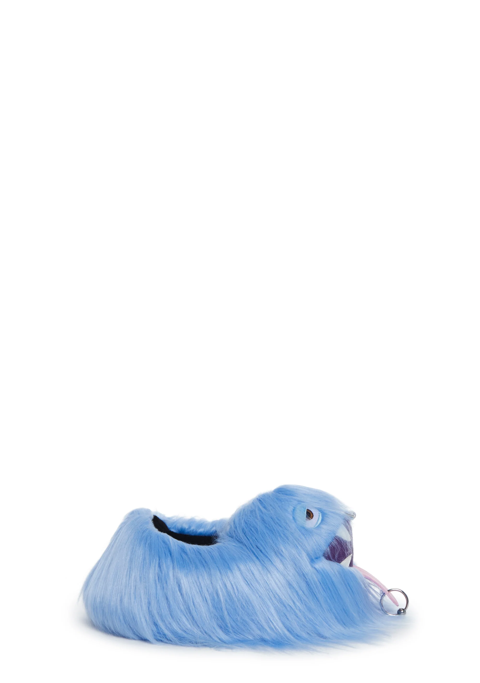 Case Of The Grumpies Fuzzy Slippers - Kooky Monster - Image 3