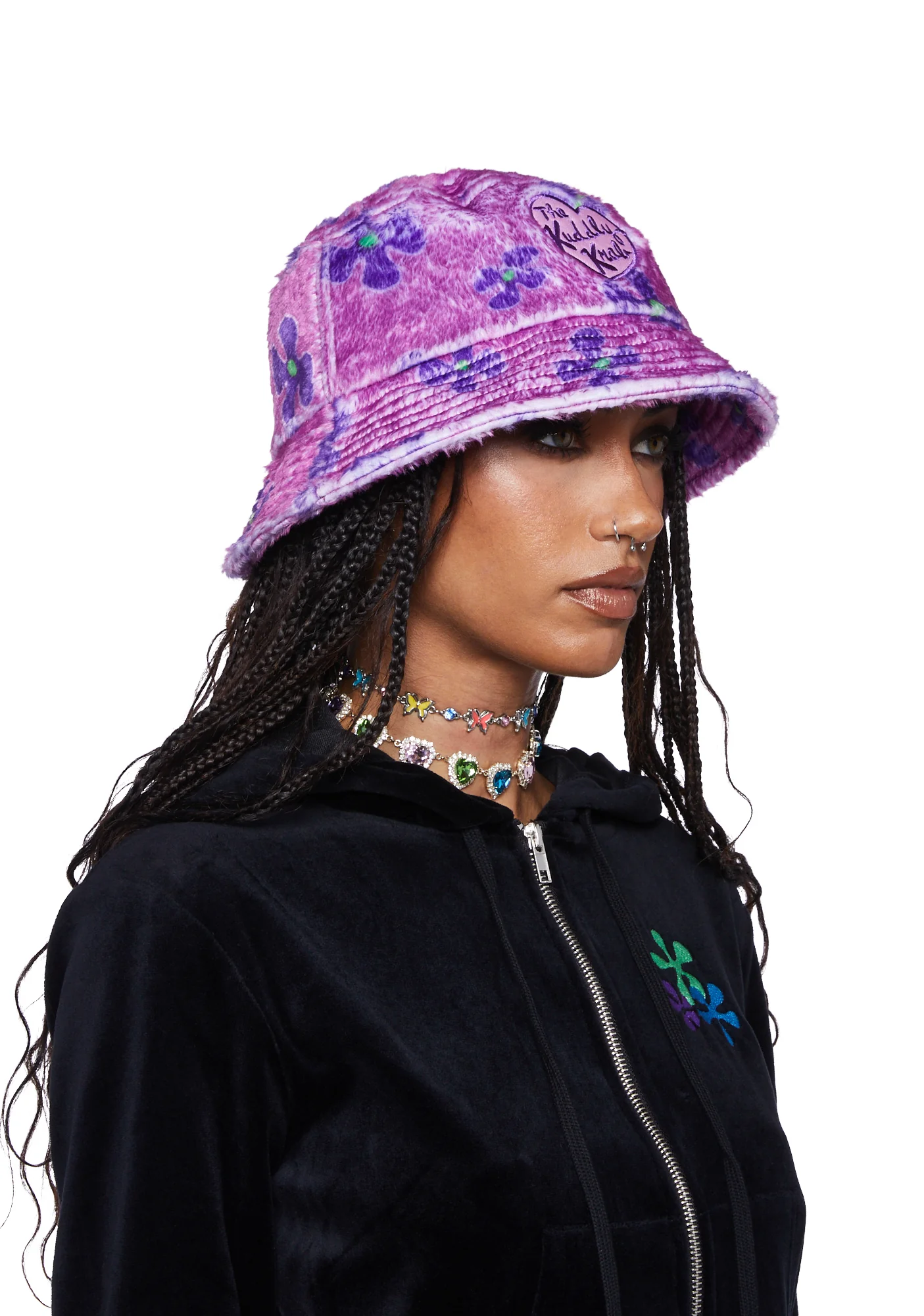 Kuddly Krab Fuzzy Bucket Hat - Image 2