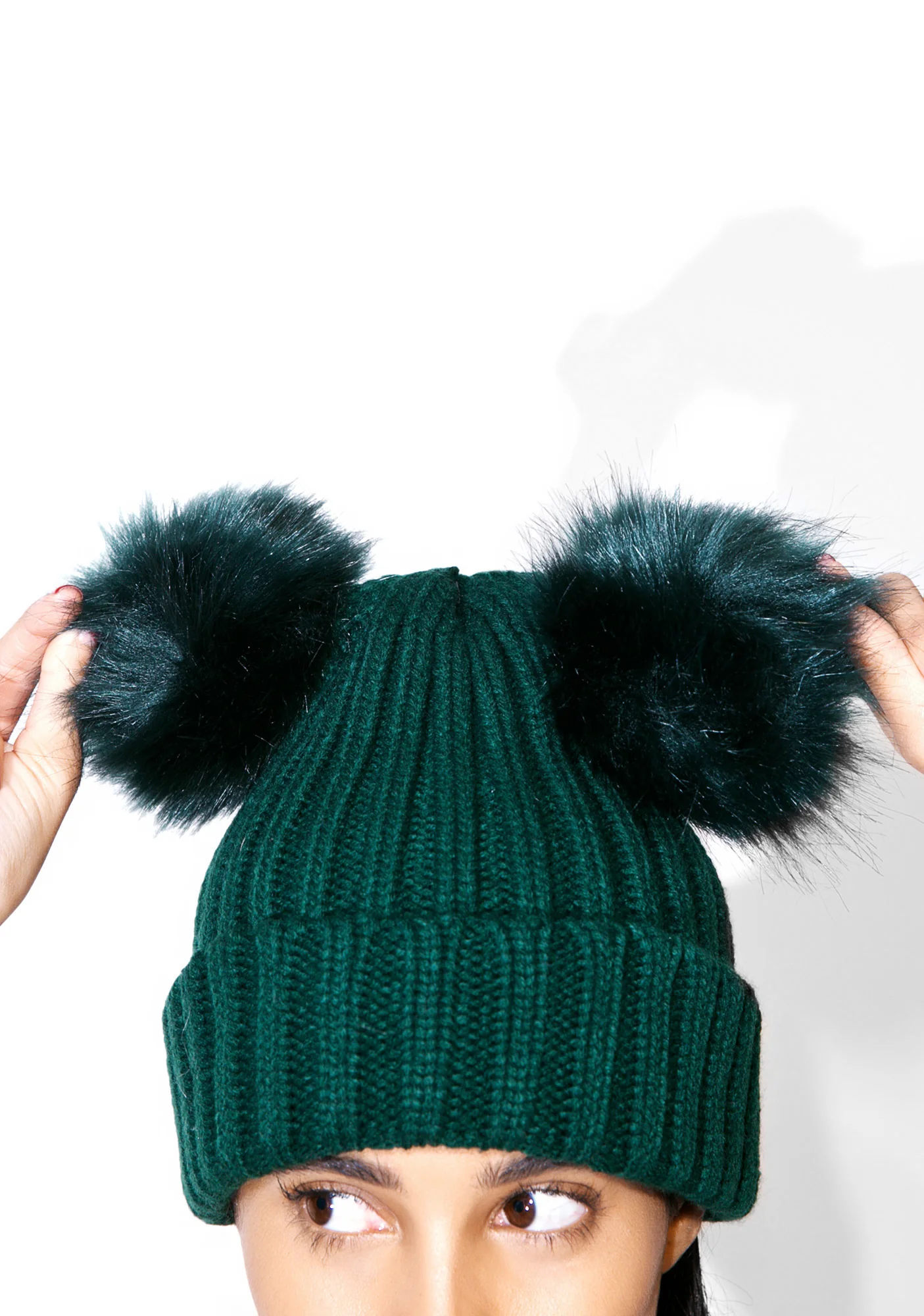 Kuma Pom-Pom Beanie - Image 3