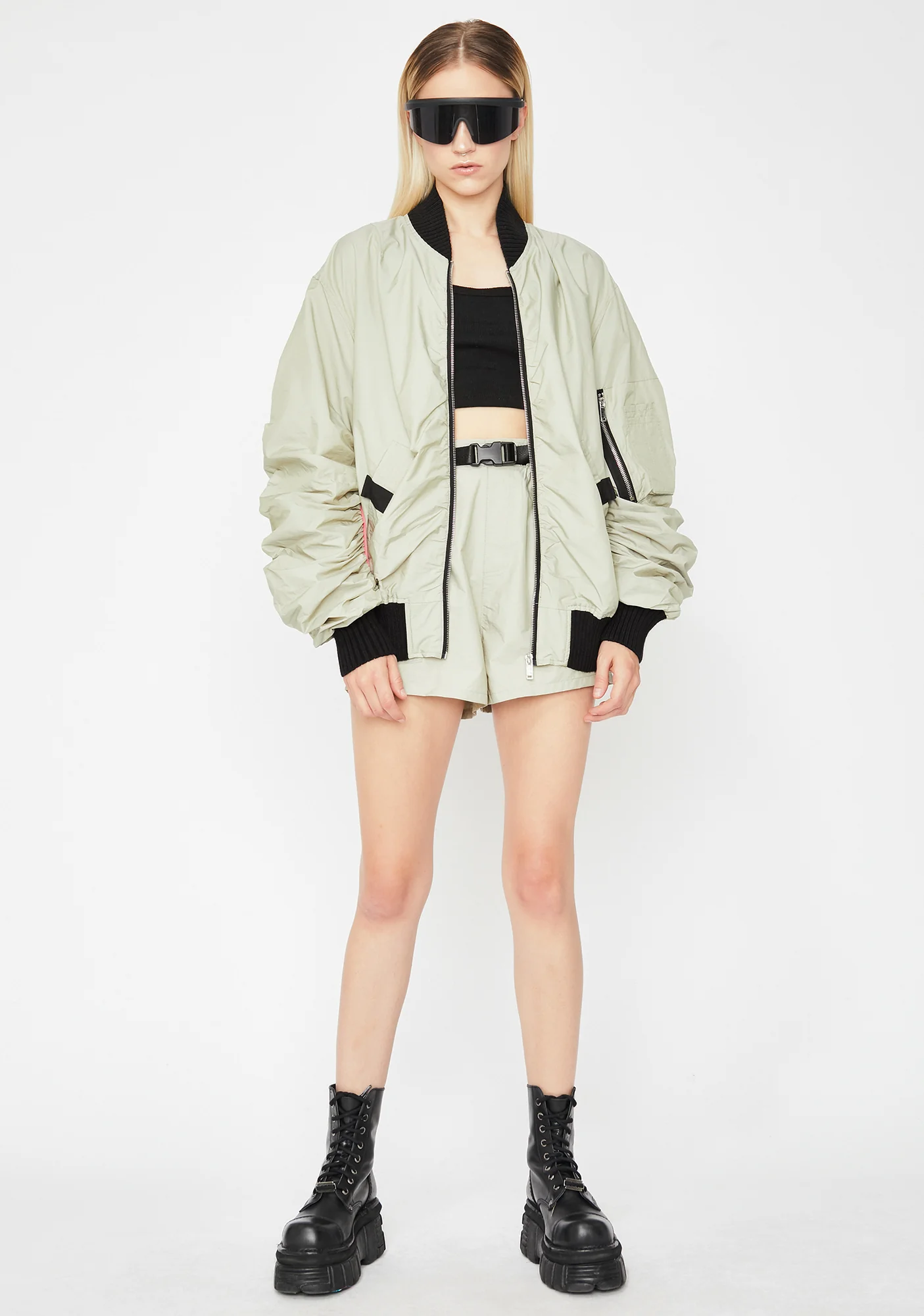 Kush Fly Gurl Bomber Jacket - Image 3