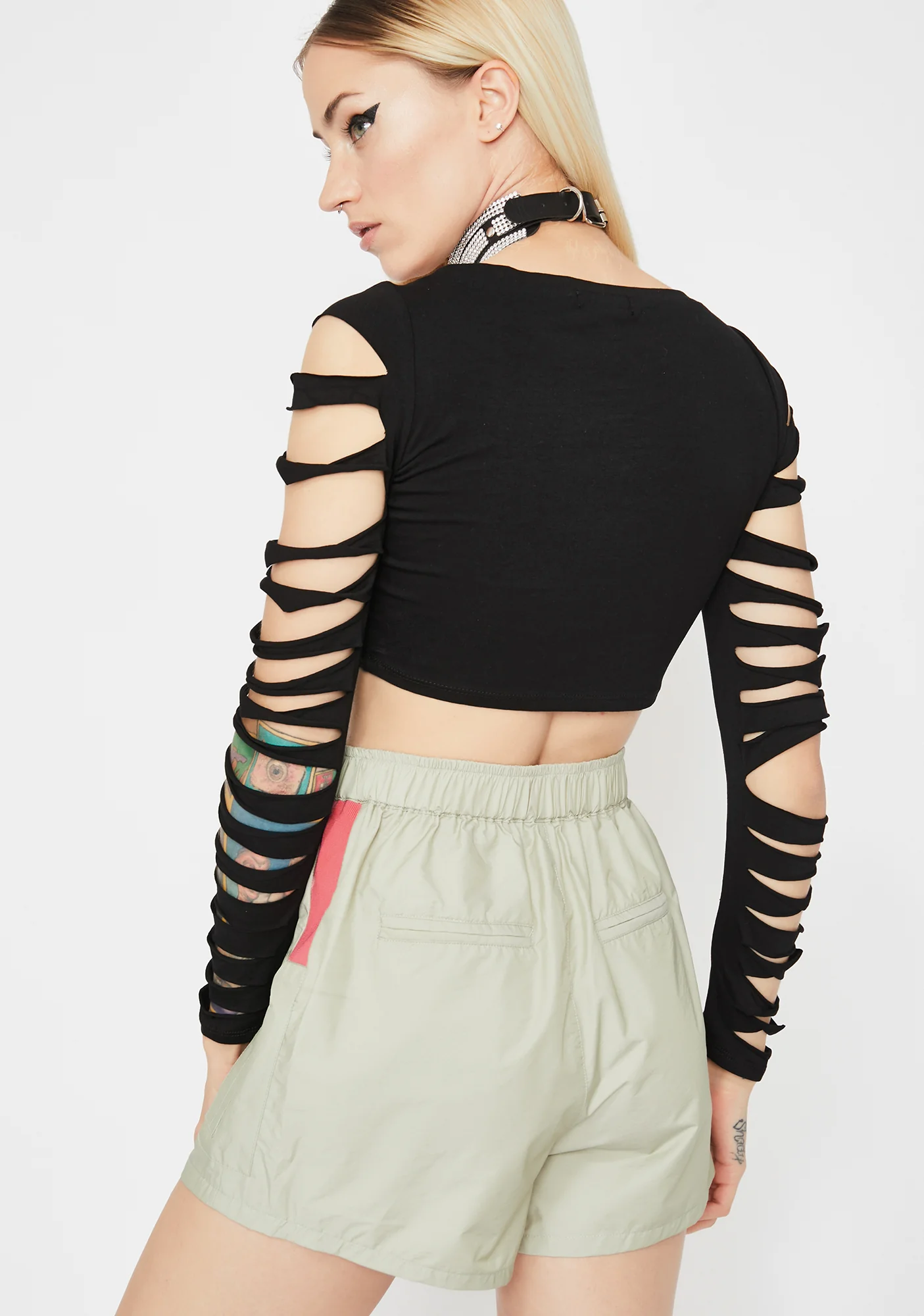 Kush Fly Gurl Buckle Shorts - Image 4