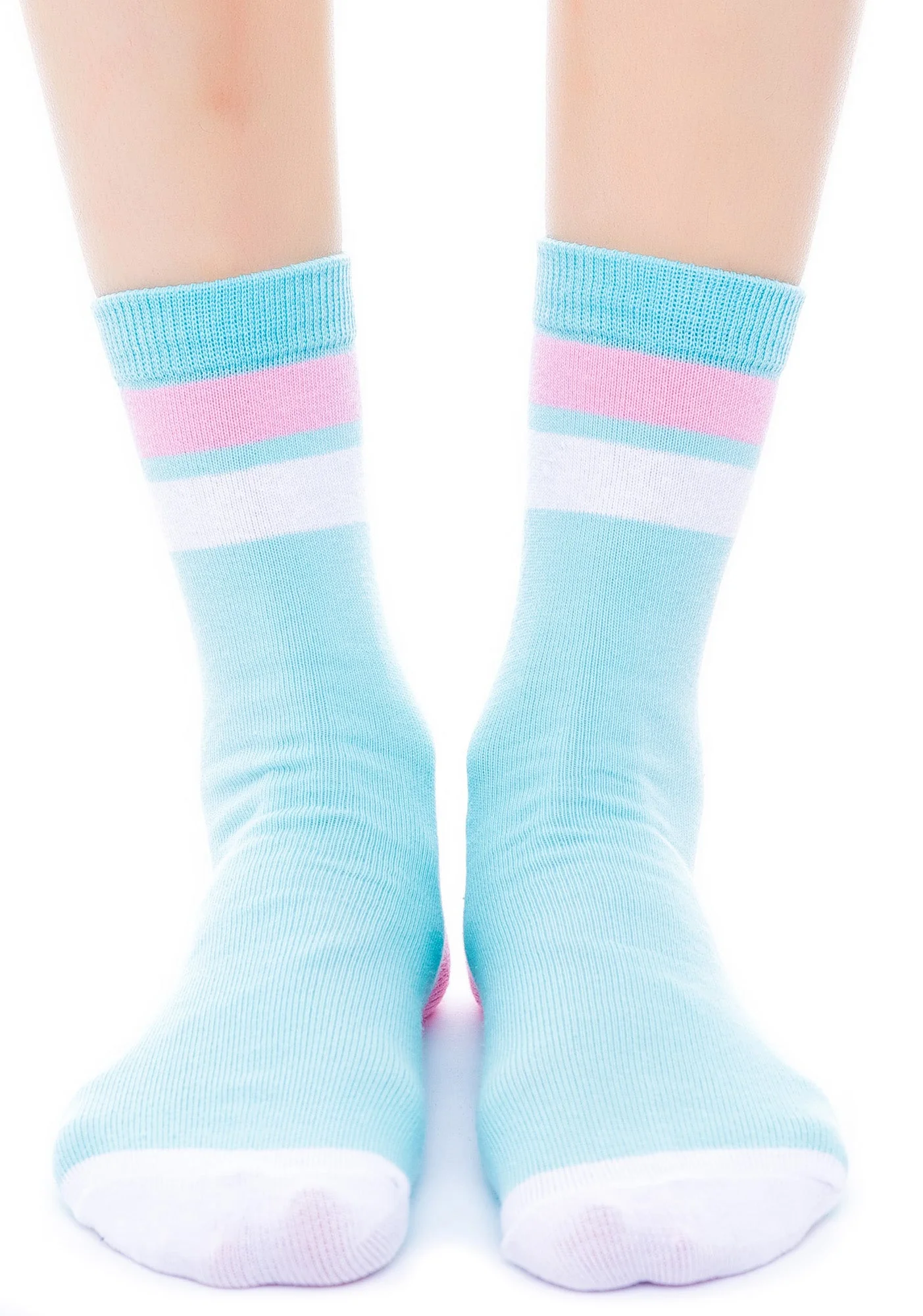 Kutie Kawaii Socks - Light Blue - Image 6