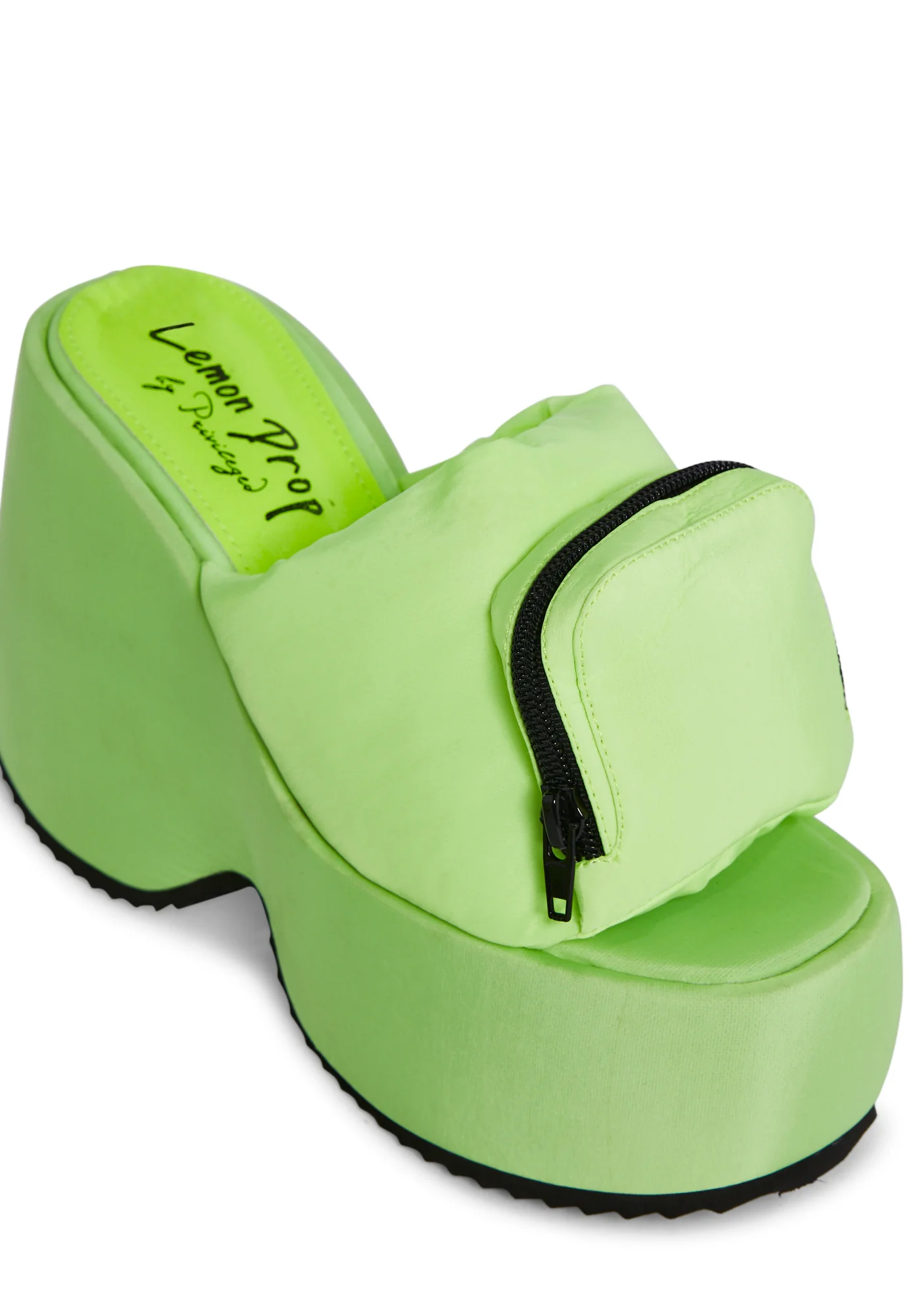 Kya Platform Sandals - Green - Image 2