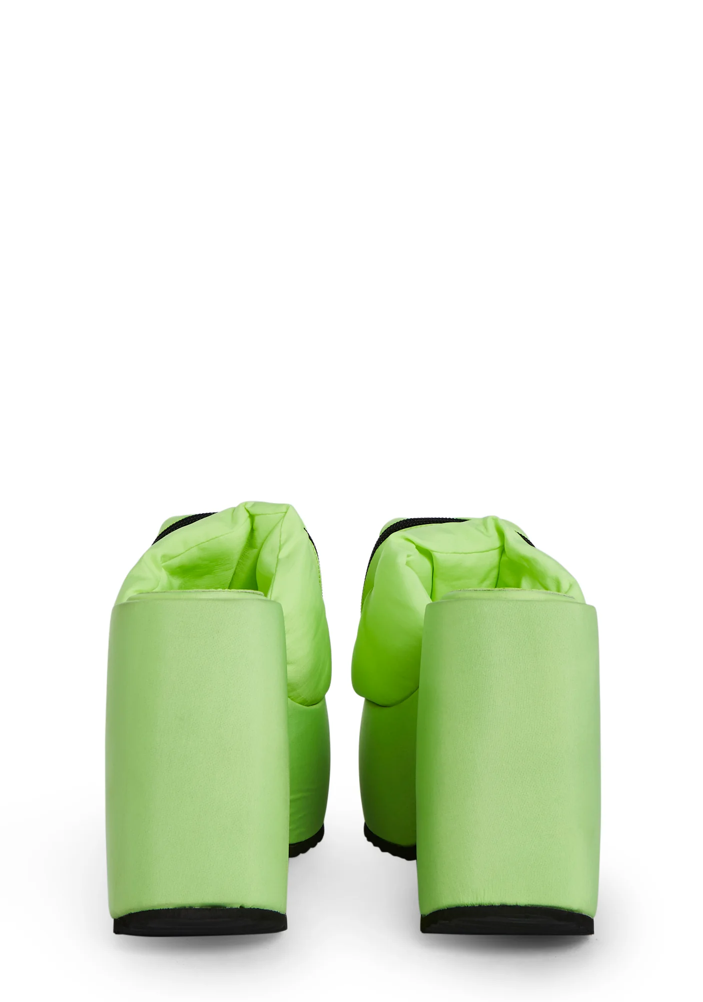Kya Platform Sandals - Green - Image 4
