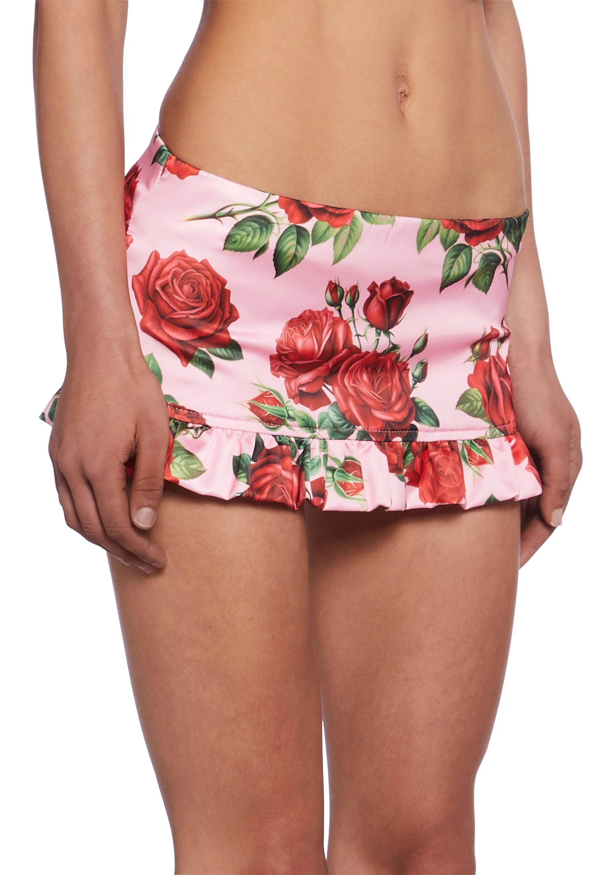 La Bella Vita Mini Skort - Pink - Image 5