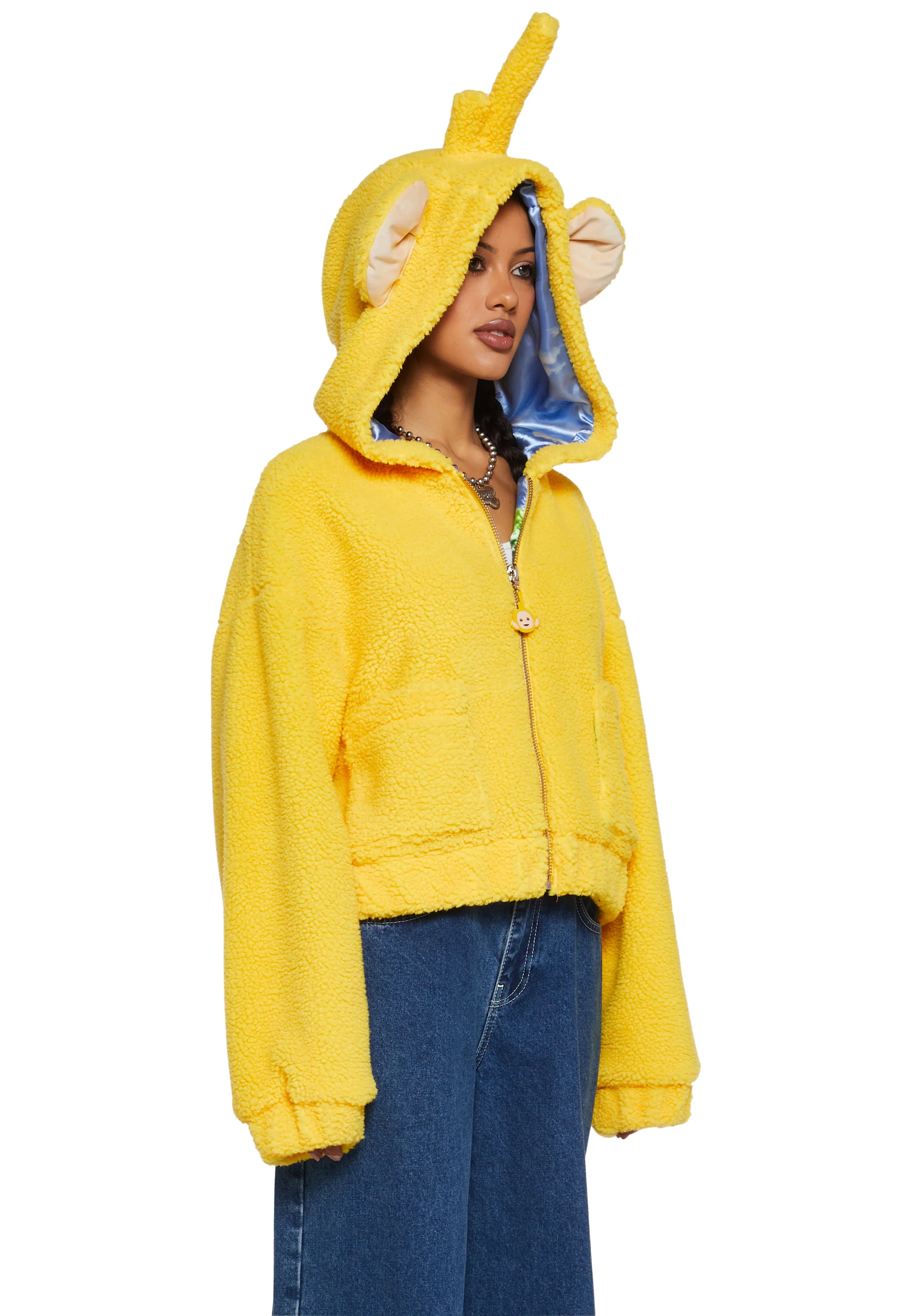Laa Laa Hooded Sherpa Jacket - Image 3