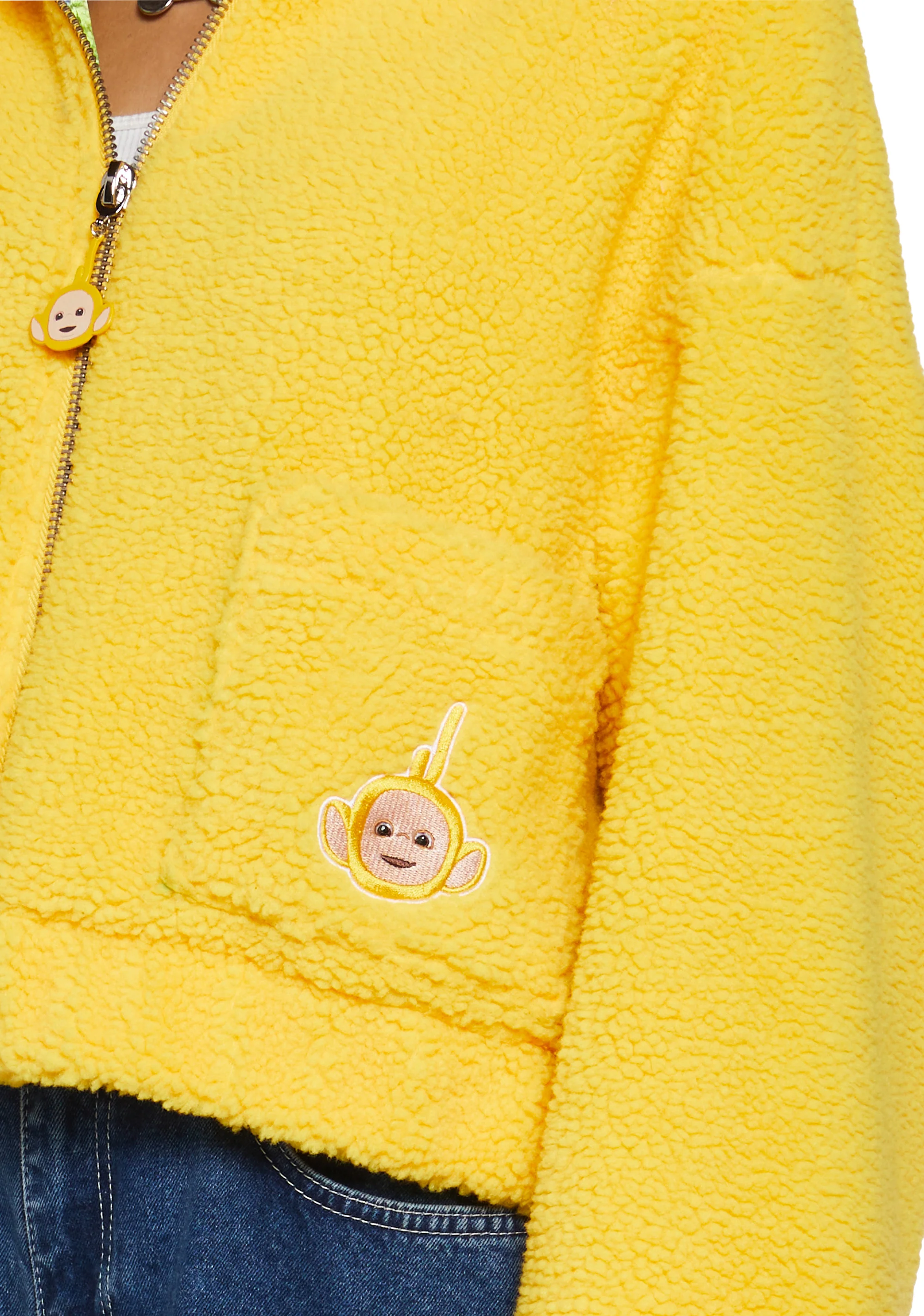 Laa Laa Hooded Sherpa Jacket - Image 7