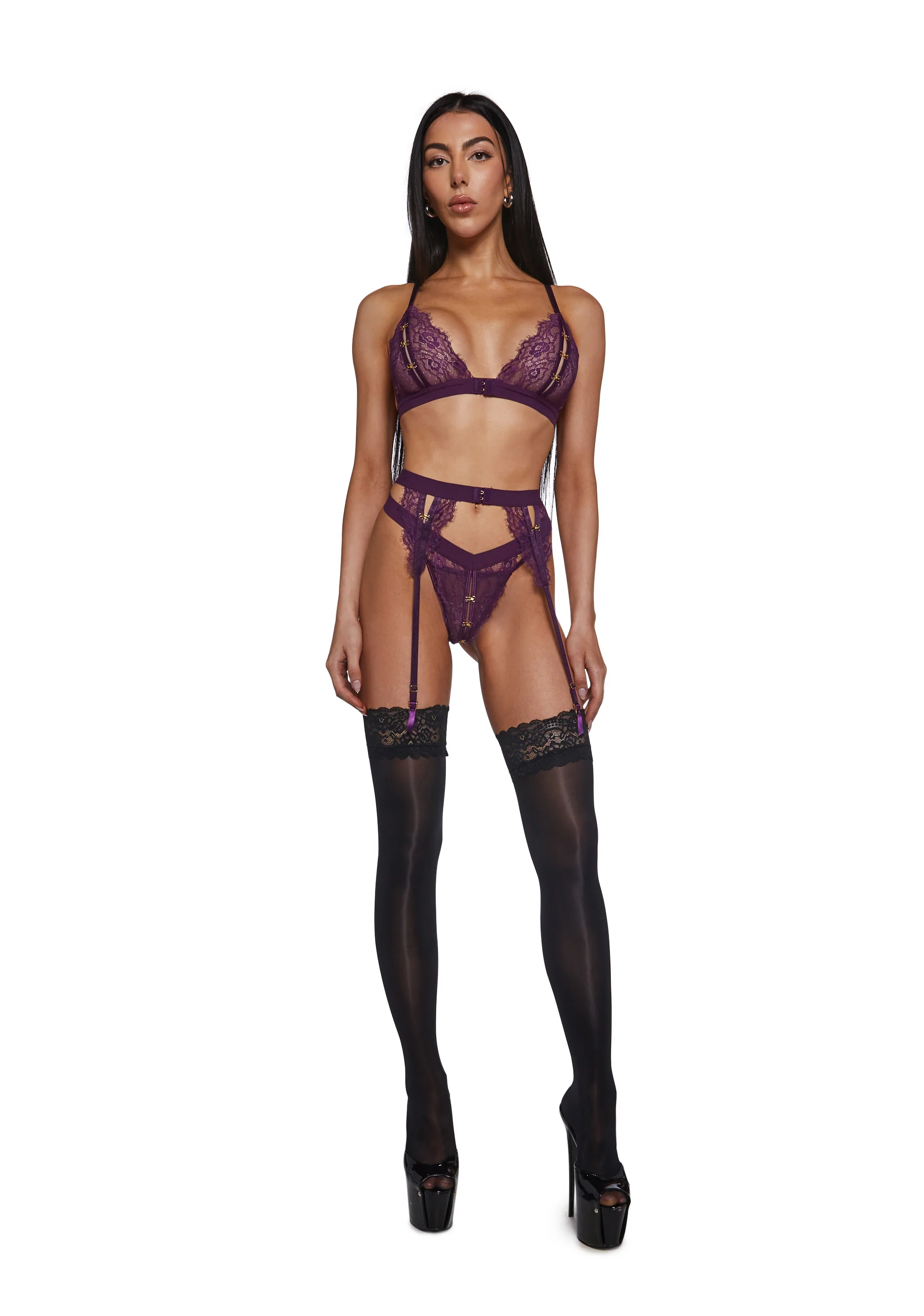 Lace Fetish 3-Piece Set - Image 2