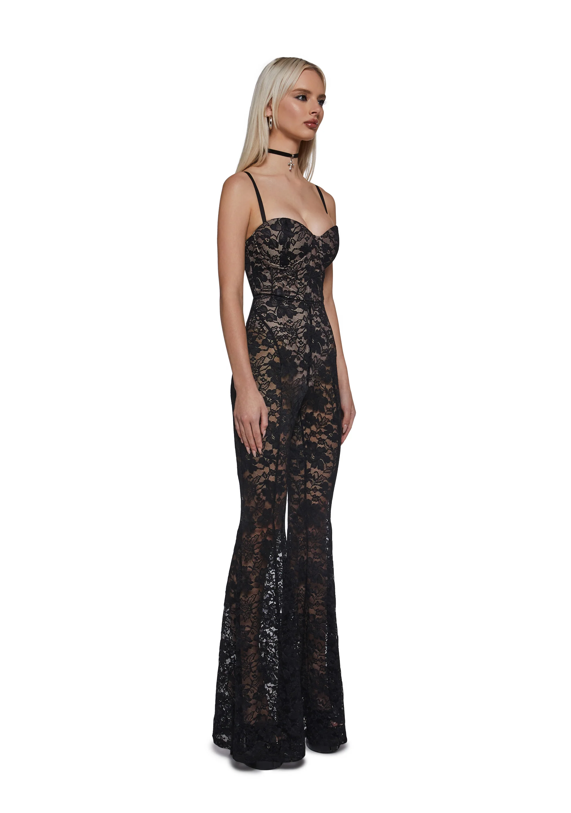 Body Envy Halter Bodysuit - Image 3