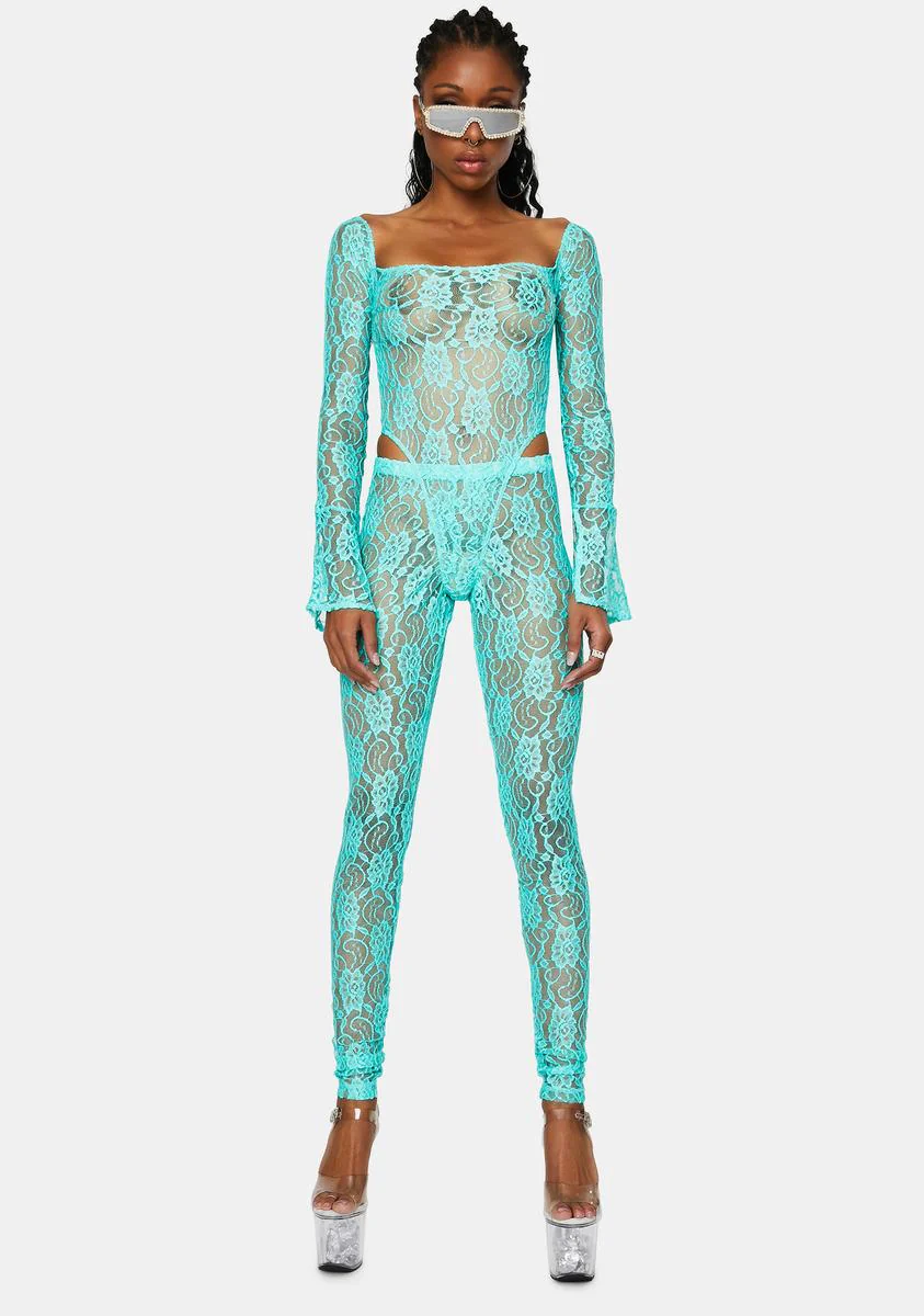 Lace Me Up Pants Set - Image 3