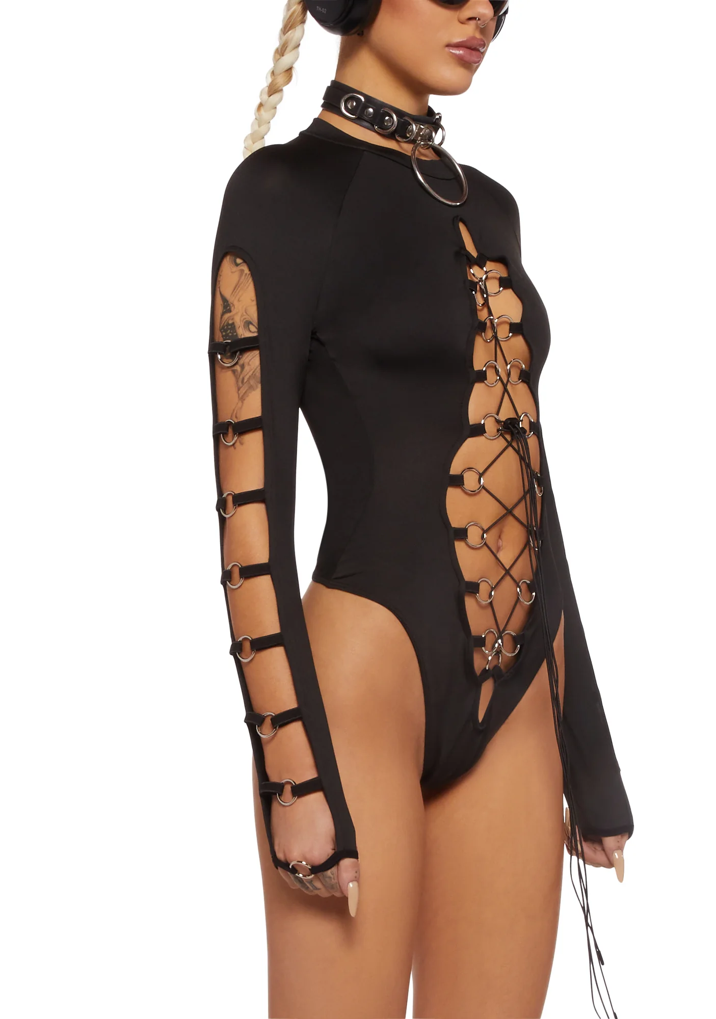 Lace Up Bodysuit - Image 5