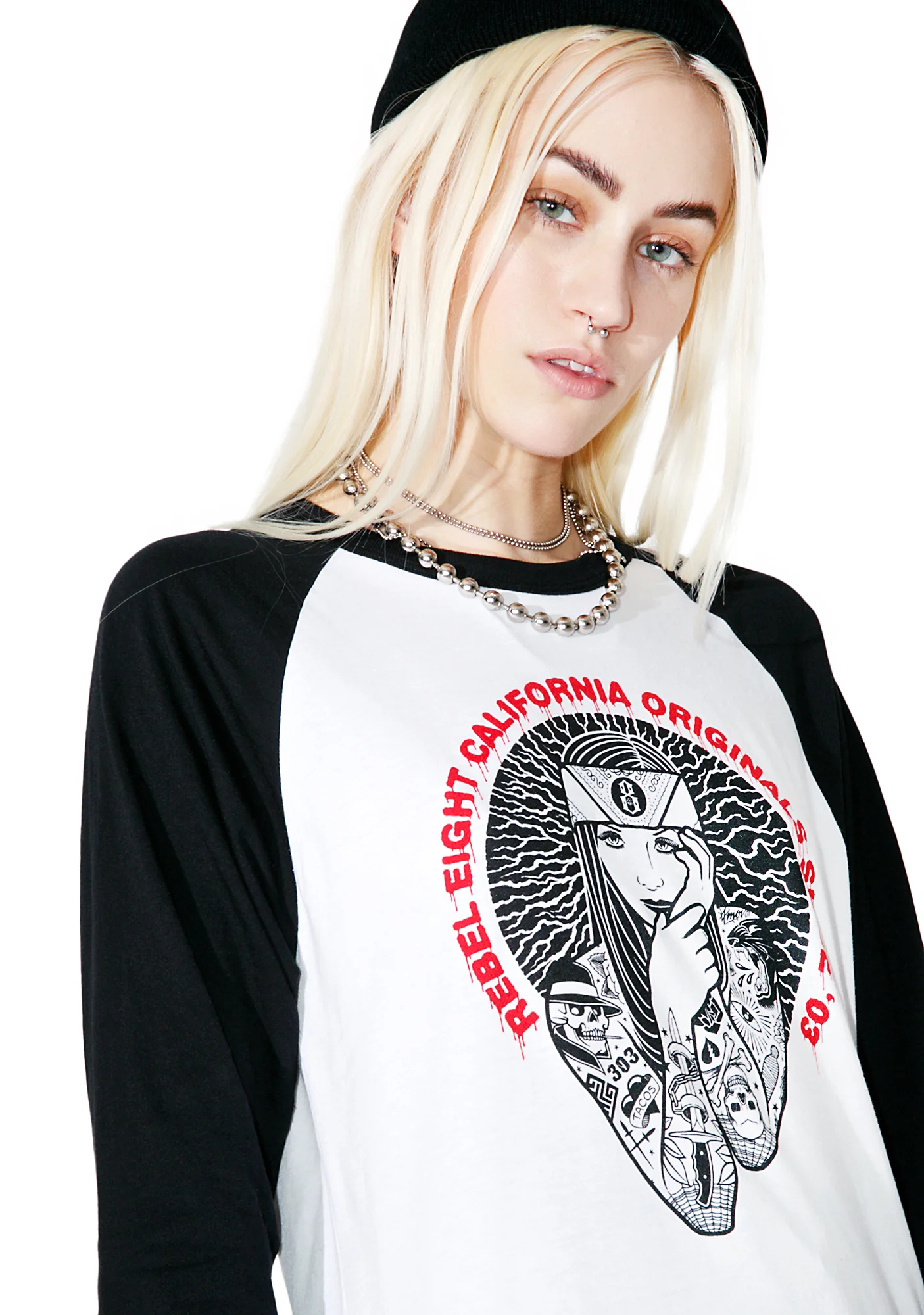 Lady Eight Raglan - Image 2