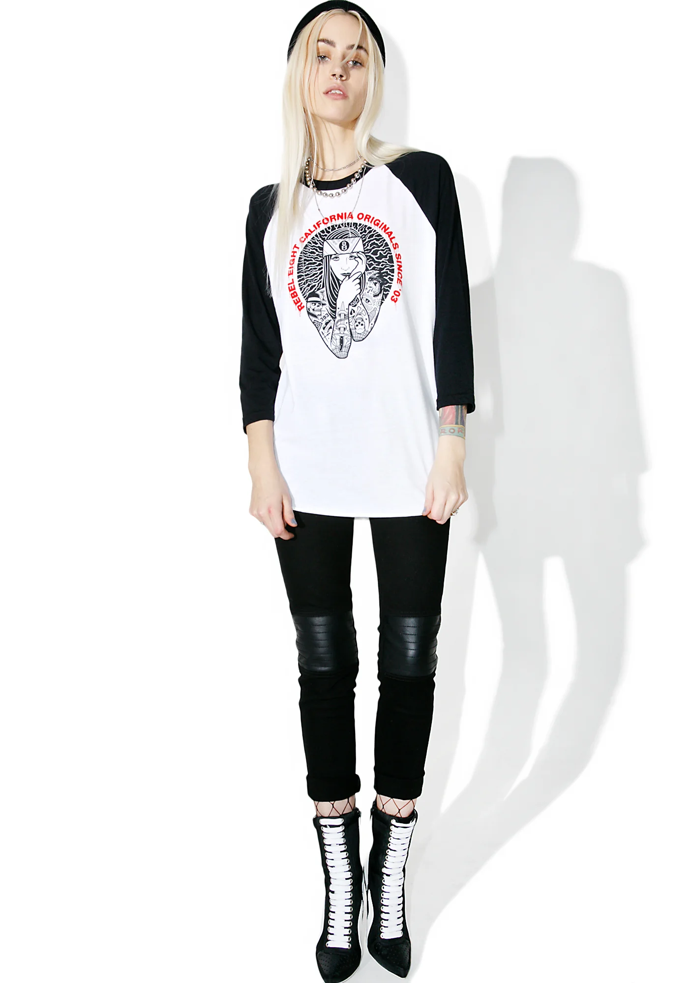 Lady Eight Raglan - Image 5