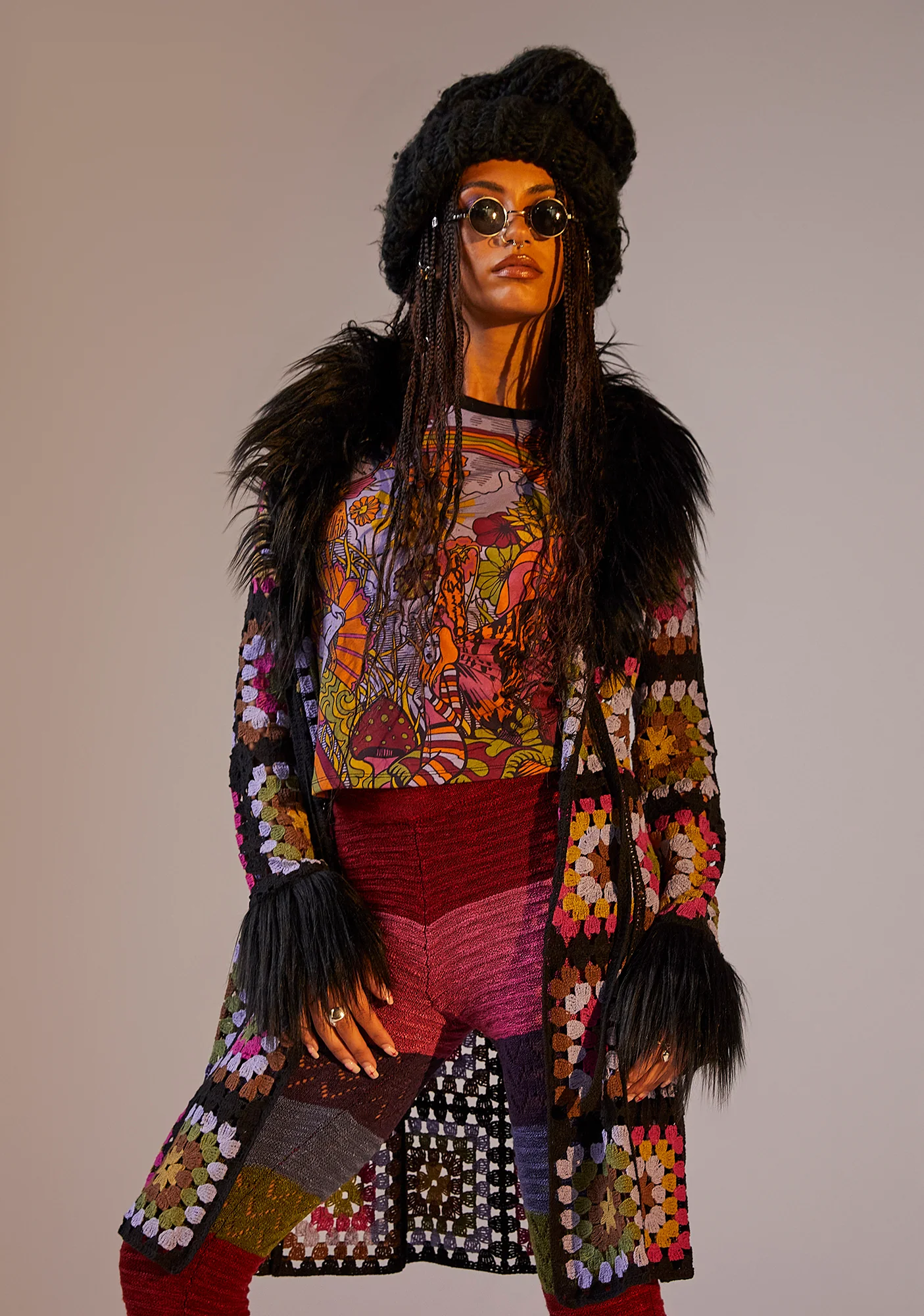Lady Leisure Crochet Long Cardigan - Image 6