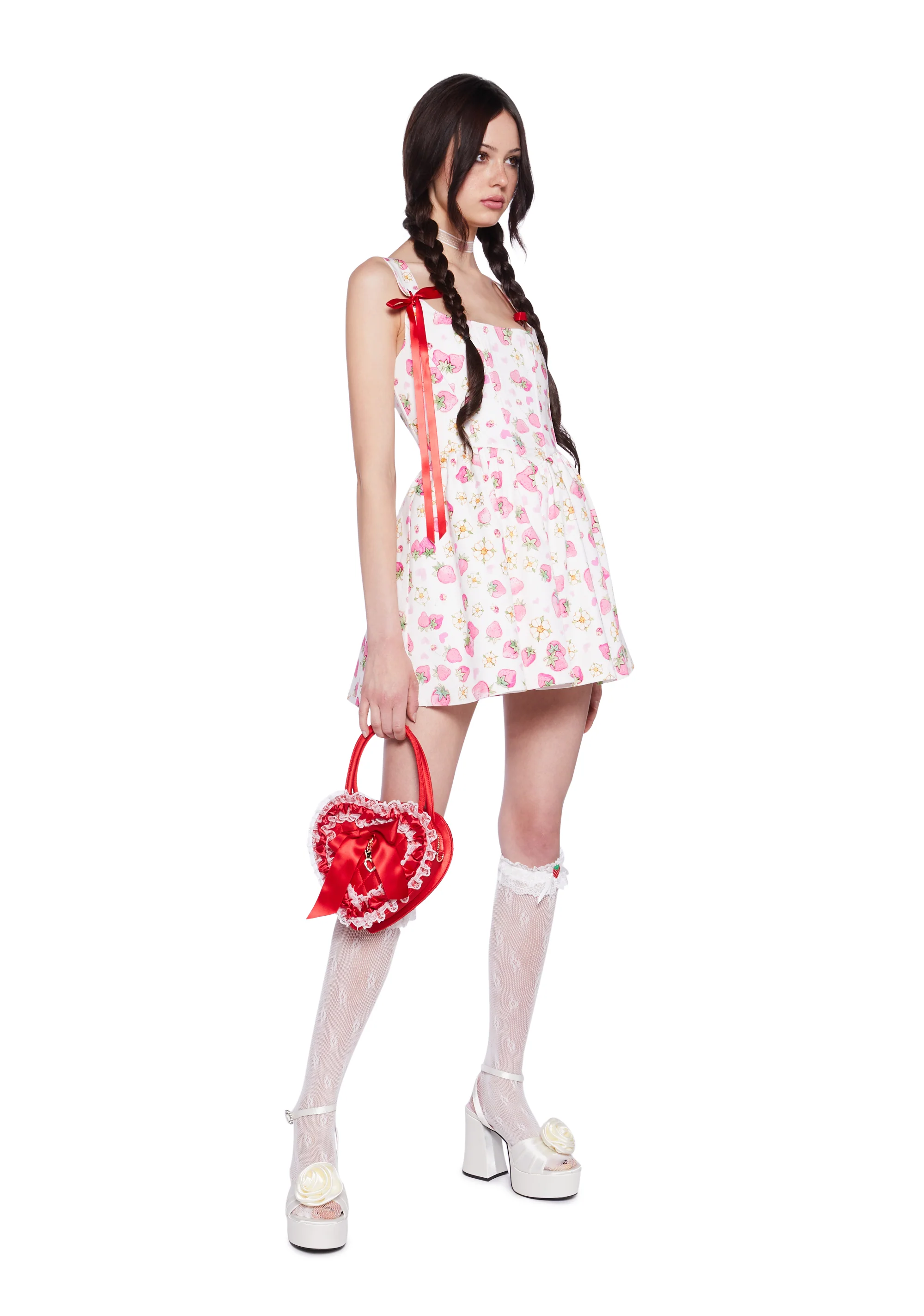 Ladybug Summer Corset Mini Dress - Image 2