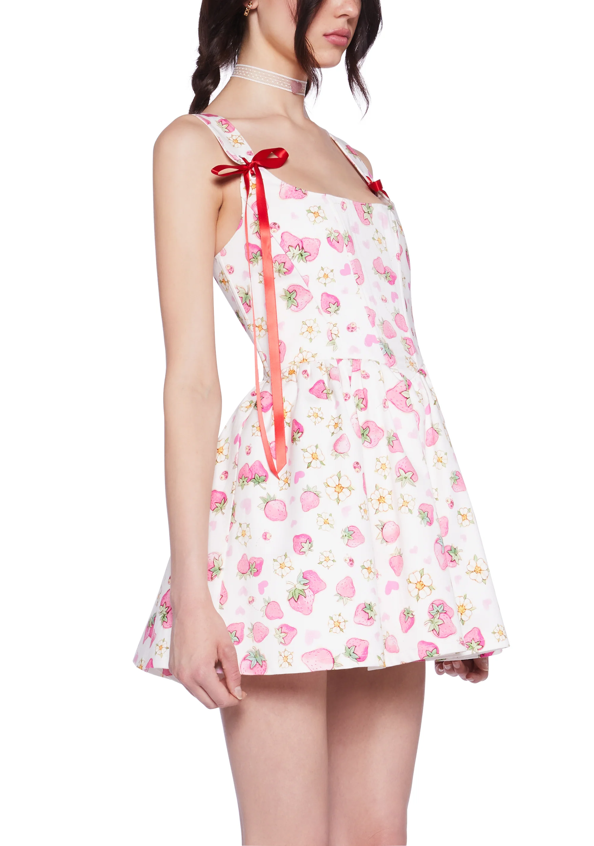 Ladybug Summer Corset Mini Dress - Image 6
