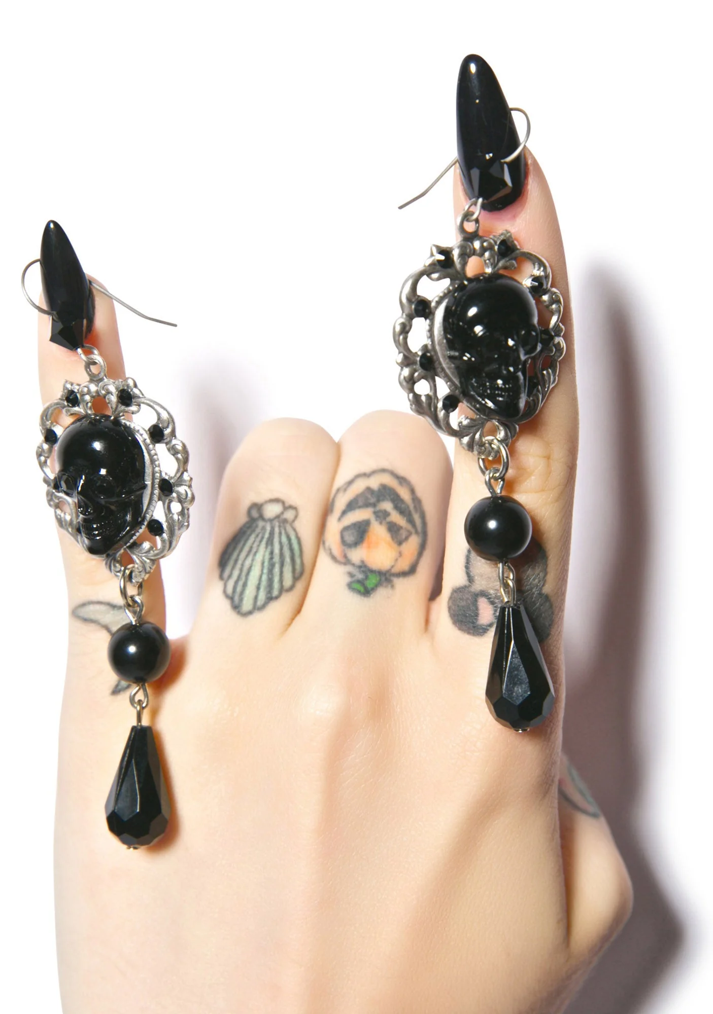 Lament Earring - Black - Image 2