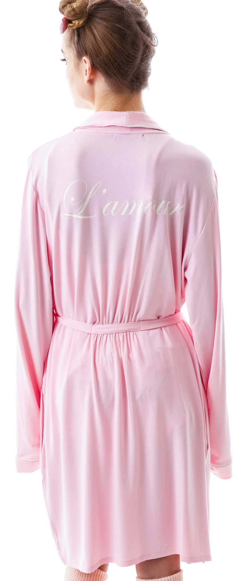L'Amour Robe - Pink - Image 9