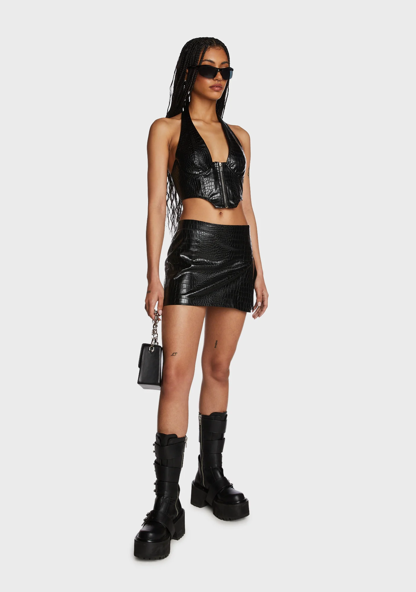 Lana Corset Crop Top - Image 2