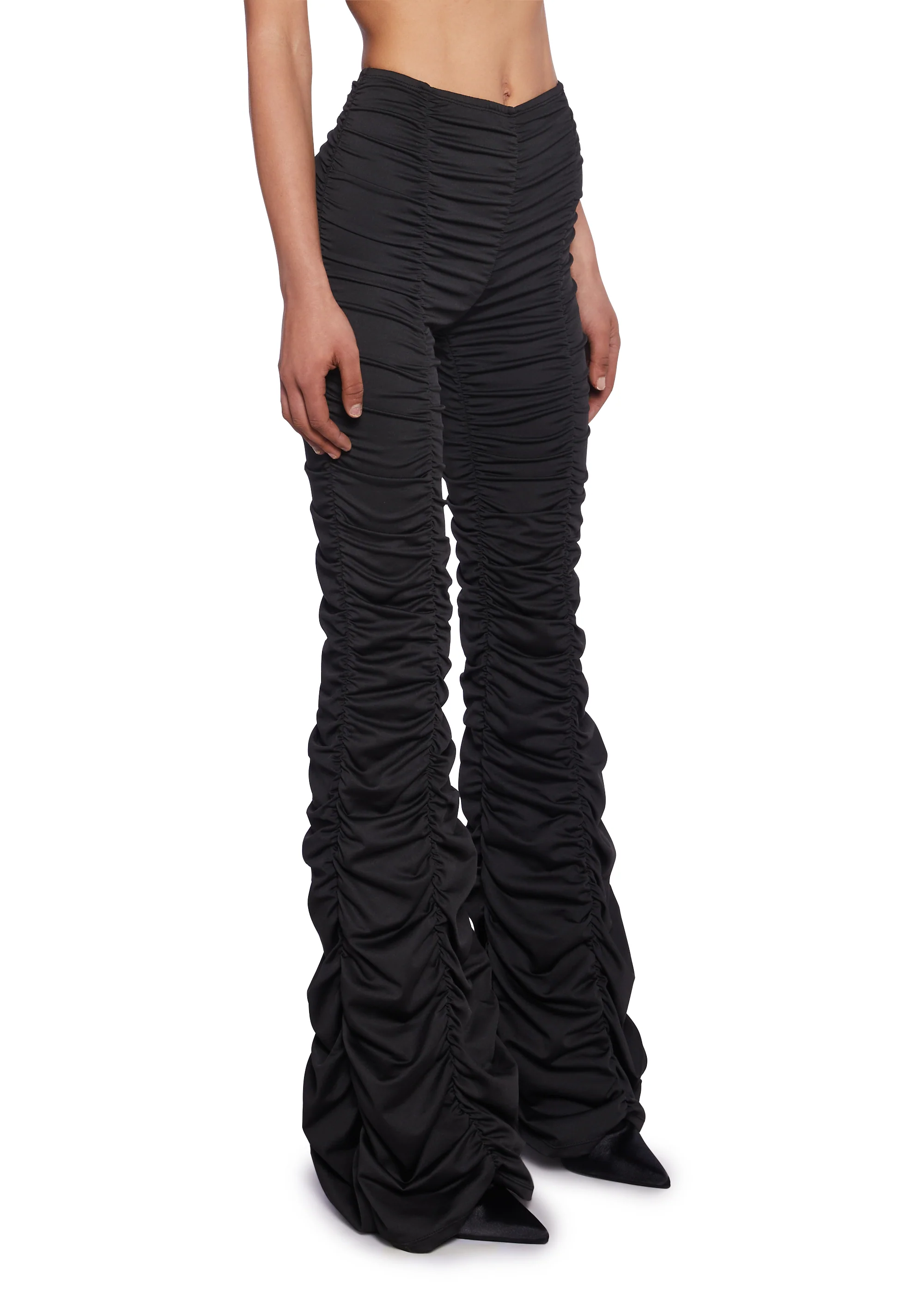 Lasso Babe Flare Pants - Black - Image 4
