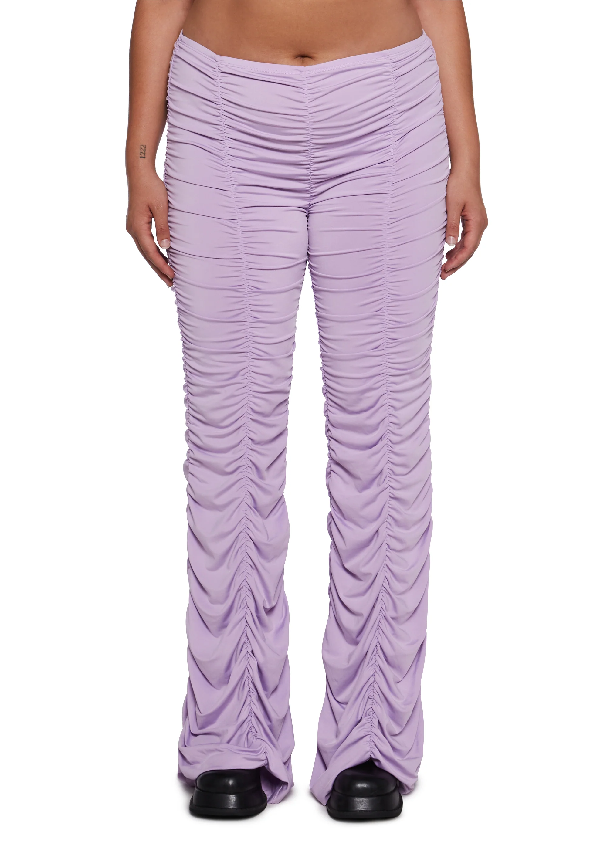 Lasso Babe Flare Pants - Lavender - Image 3