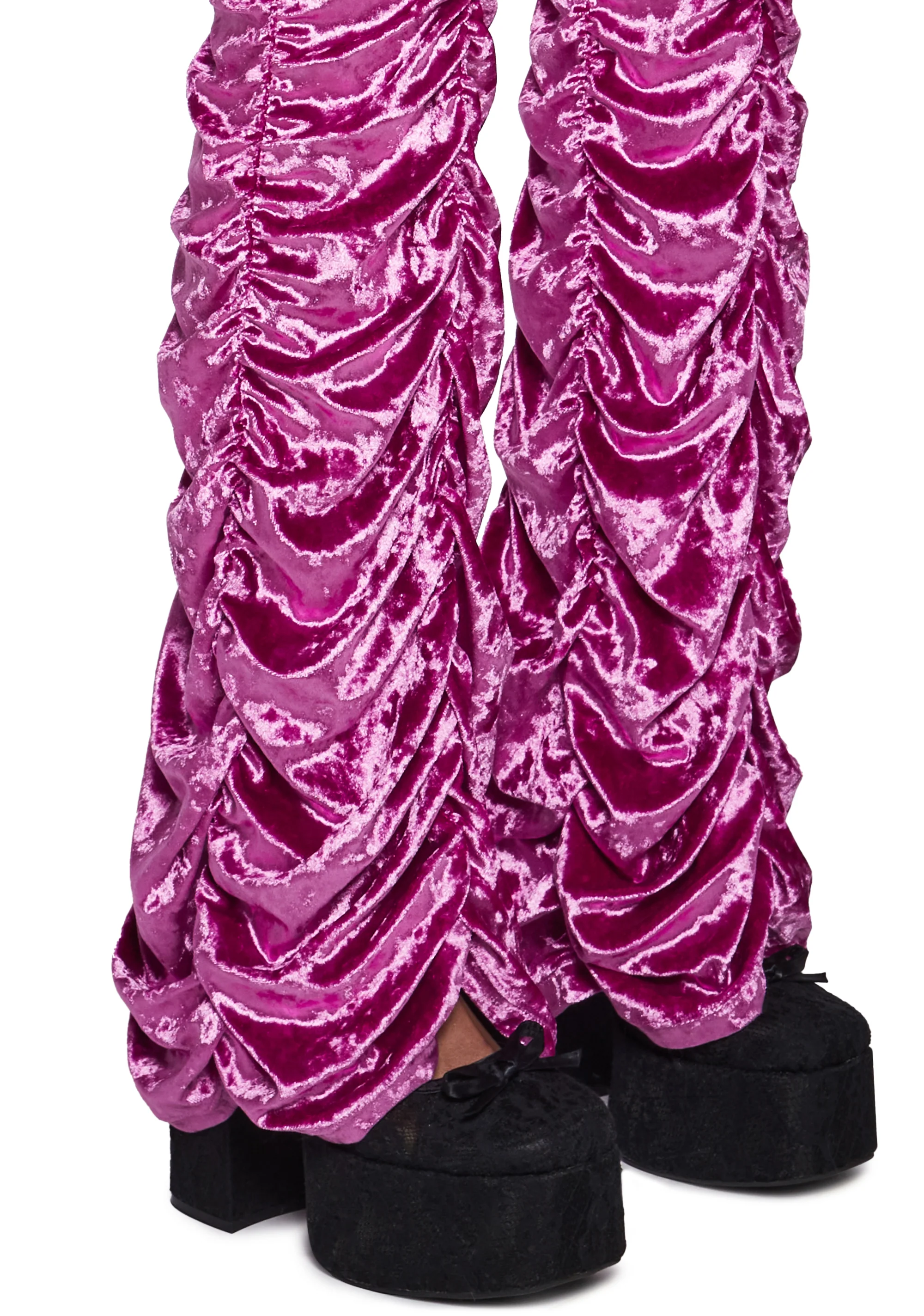 Lasso Babe Flare Pants - Velour - Image 5