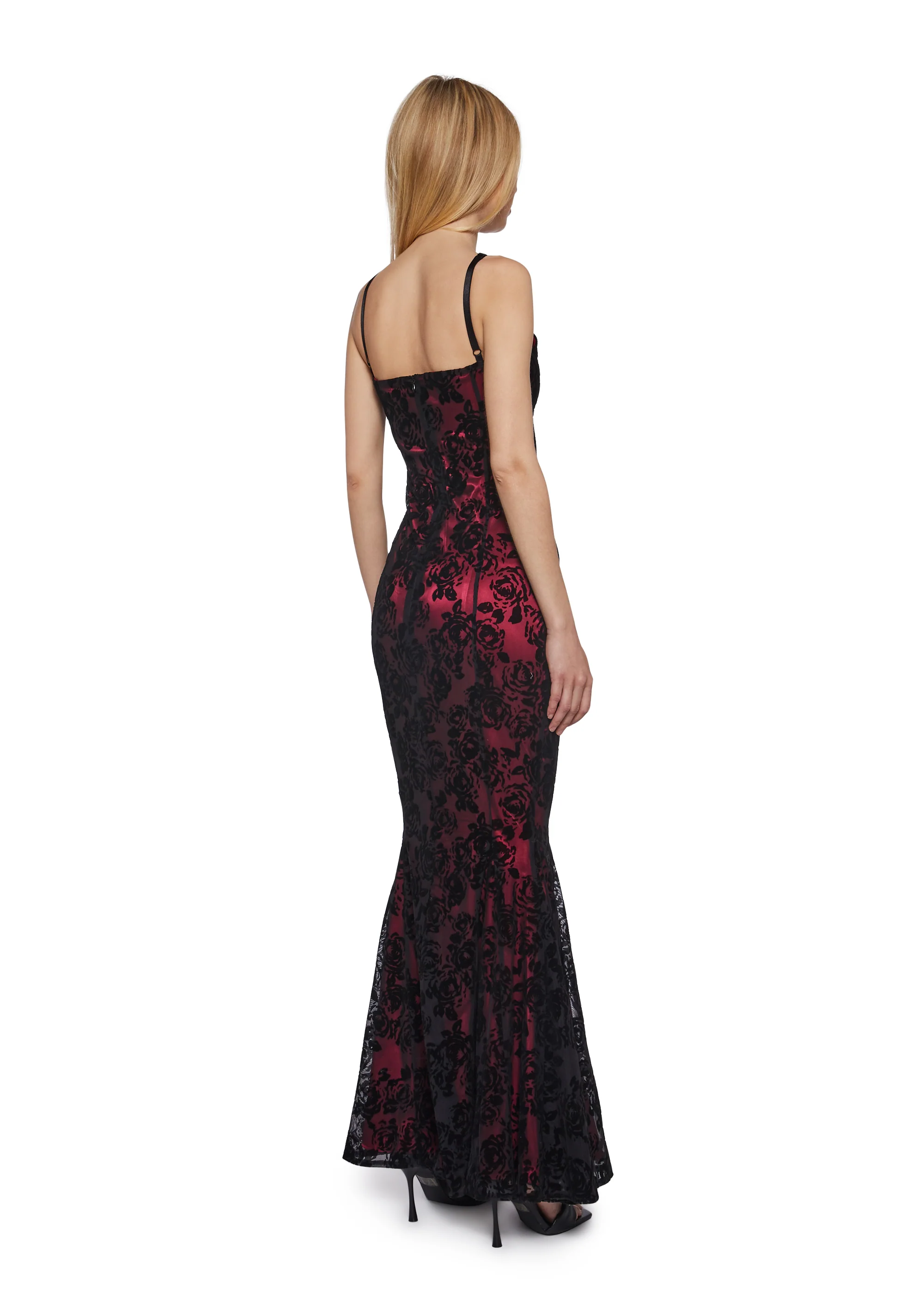 Last Dance Velvet Dress - Image 3