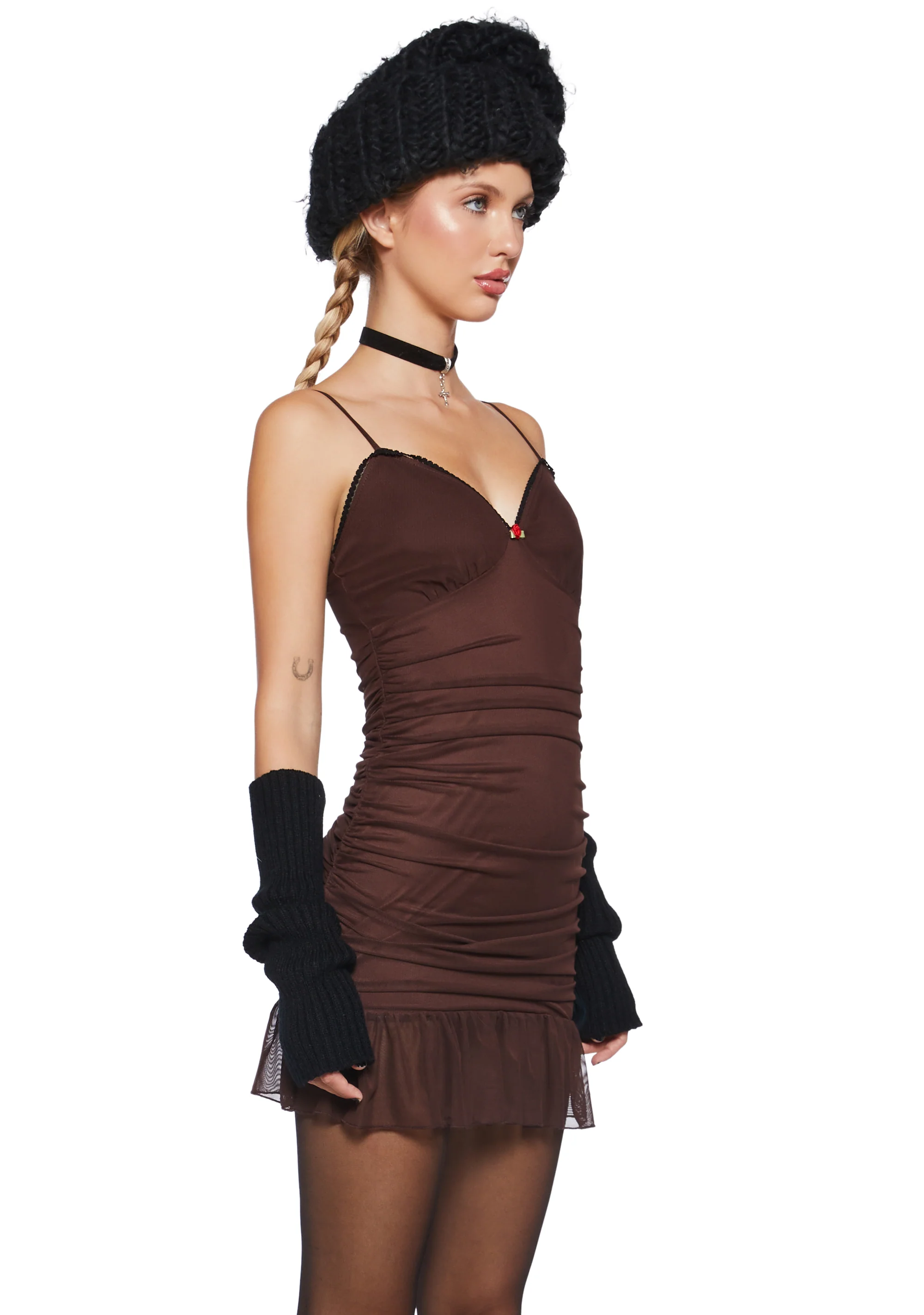 Lasting Thoughts Mini Dress - Image 3