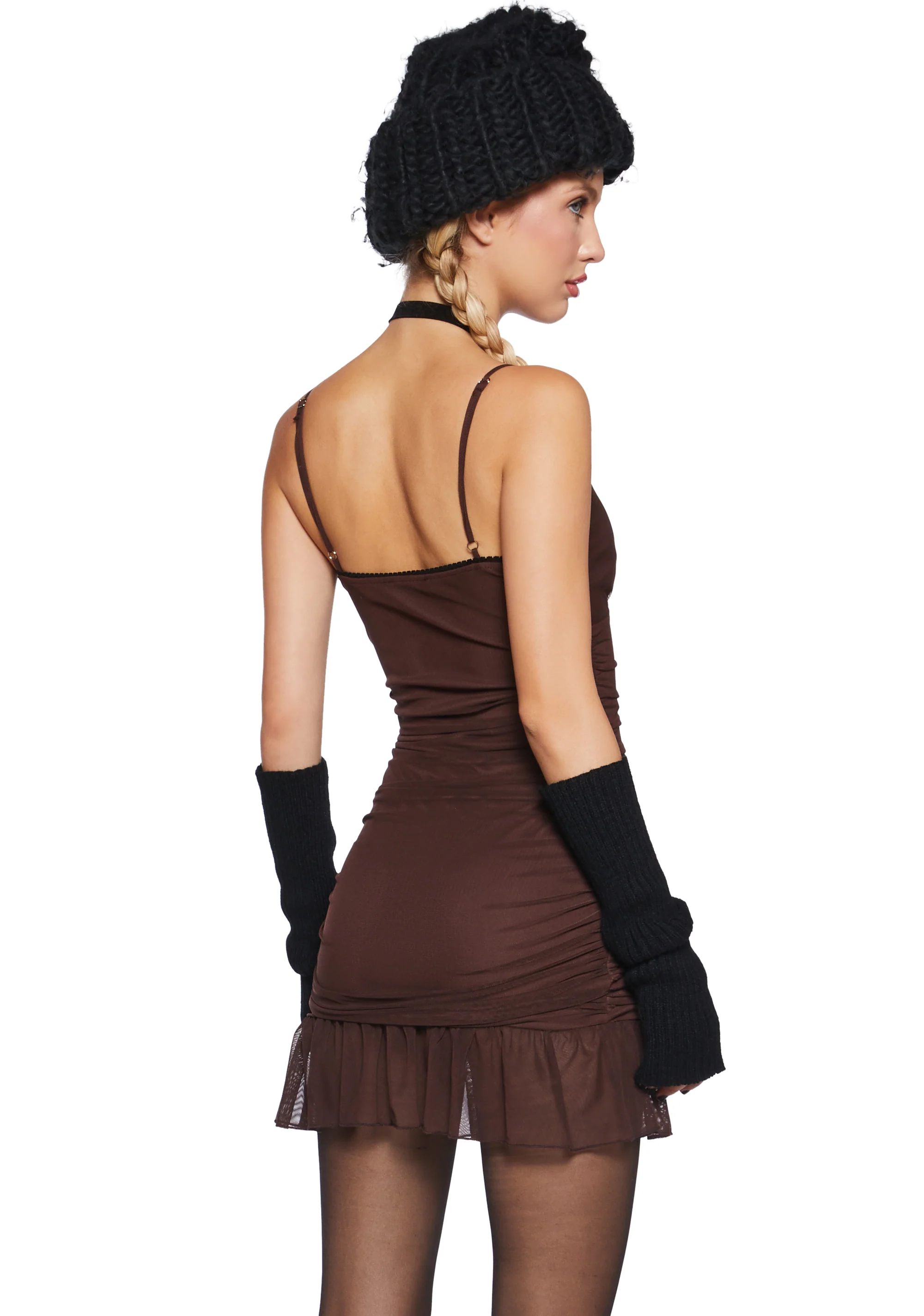 Lasting Thoughts Mini Dress - Image 4